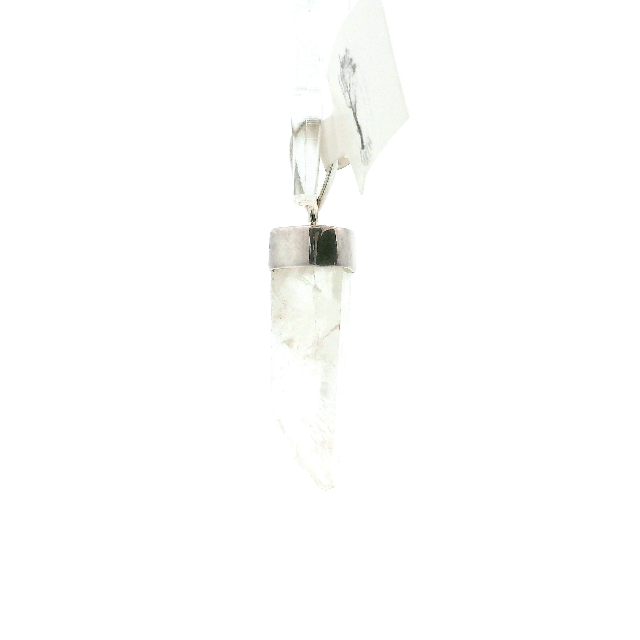 Lemurian Quartz Pendant .925 Silver for Healing, Intention Setting and Manifesting your Desires