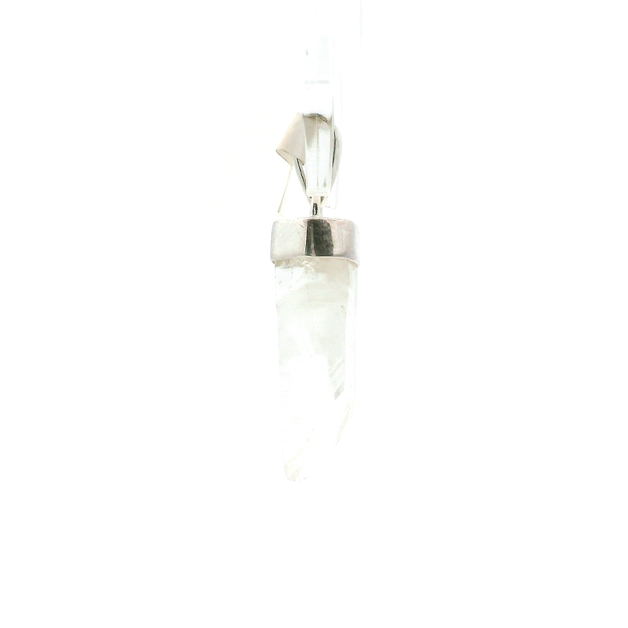 Lemurian Quartz Pendant .925 Silver for Healing, Intention Setting and Manifesting your Desires