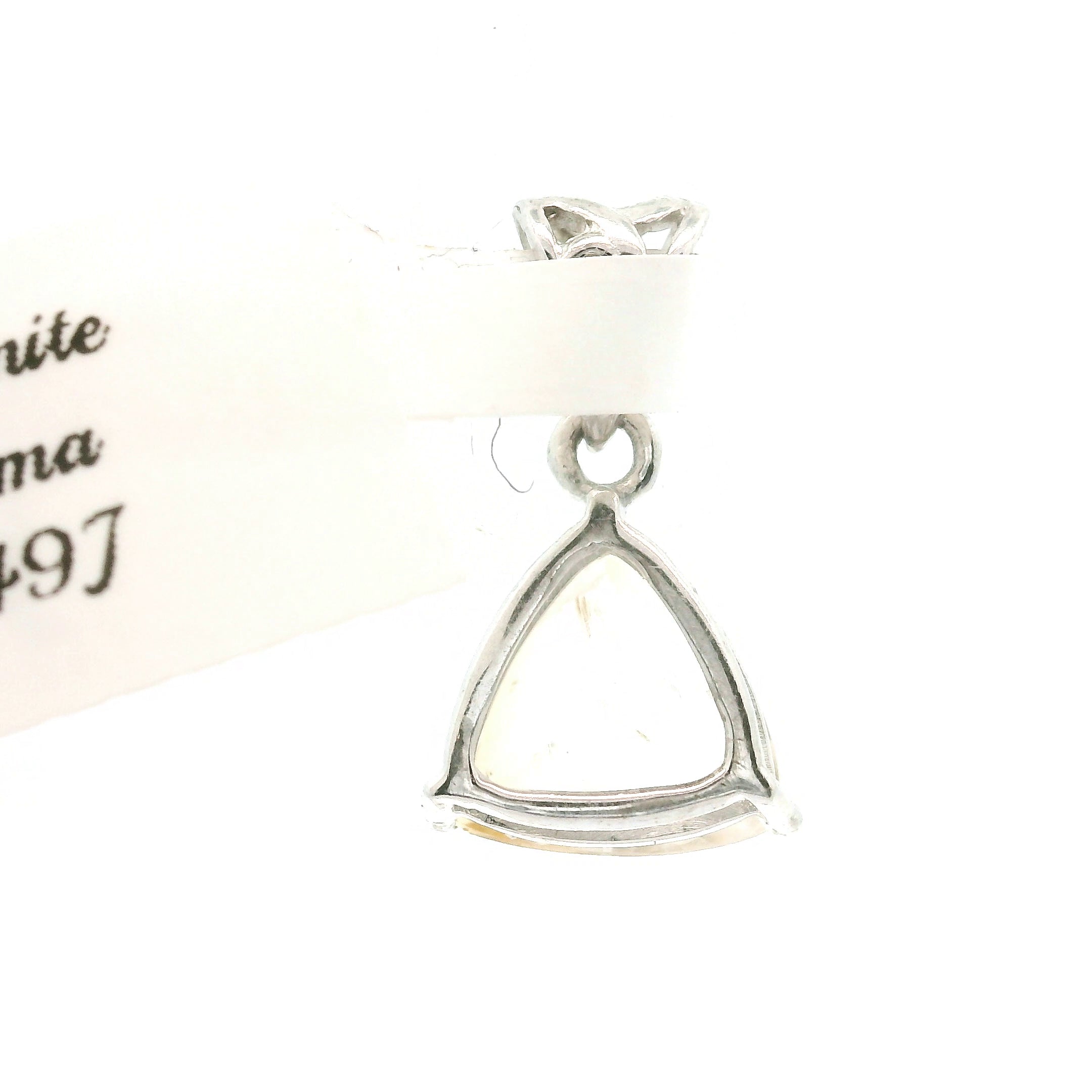 Dolomite Burma Pendants 925 Silver for Chakra Alignment and Energy Cleansing