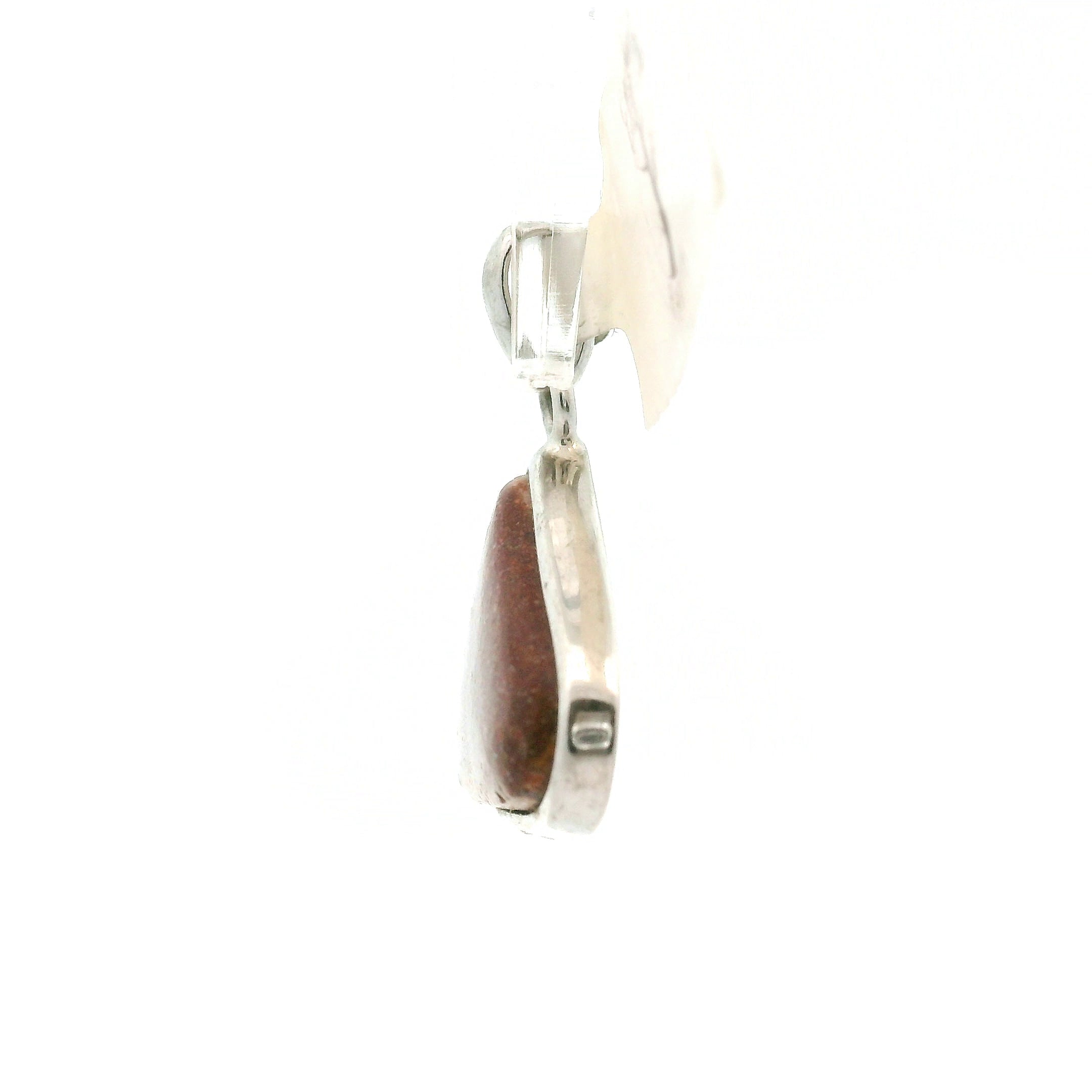 Boulder Opal Pendant .925 Silver for Emotional Support, Joy and Self Worth