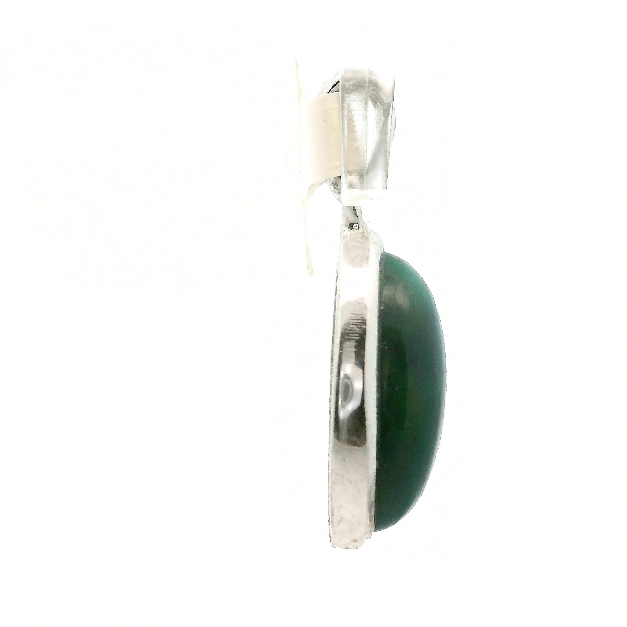 Black Opal Marquis Pendant .925 Silver for Psychic Abilities, Breakthroughs and Grounding