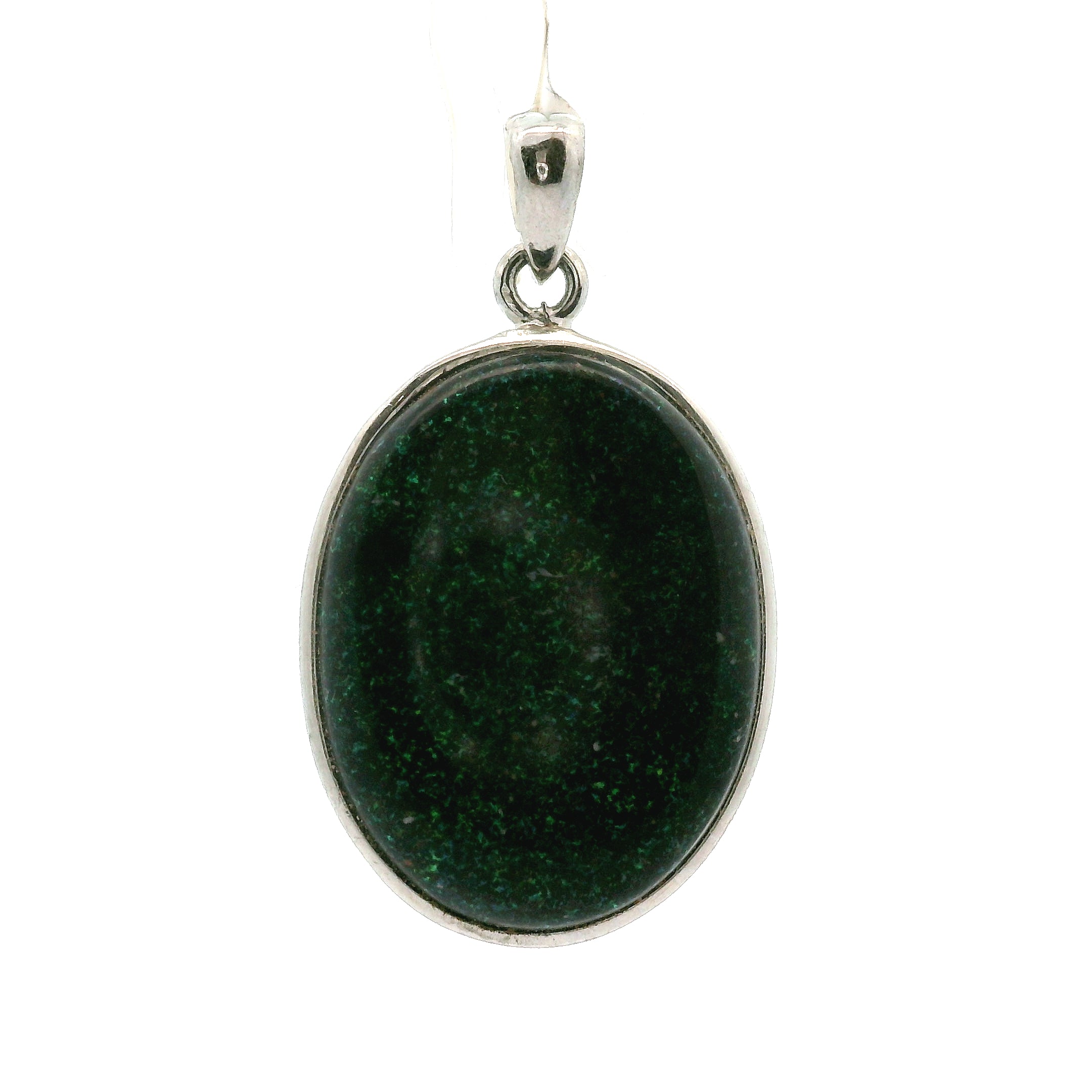 Galaxy Opal Pendant .925 Silver for Subtle Energy and Cosmic Expansion