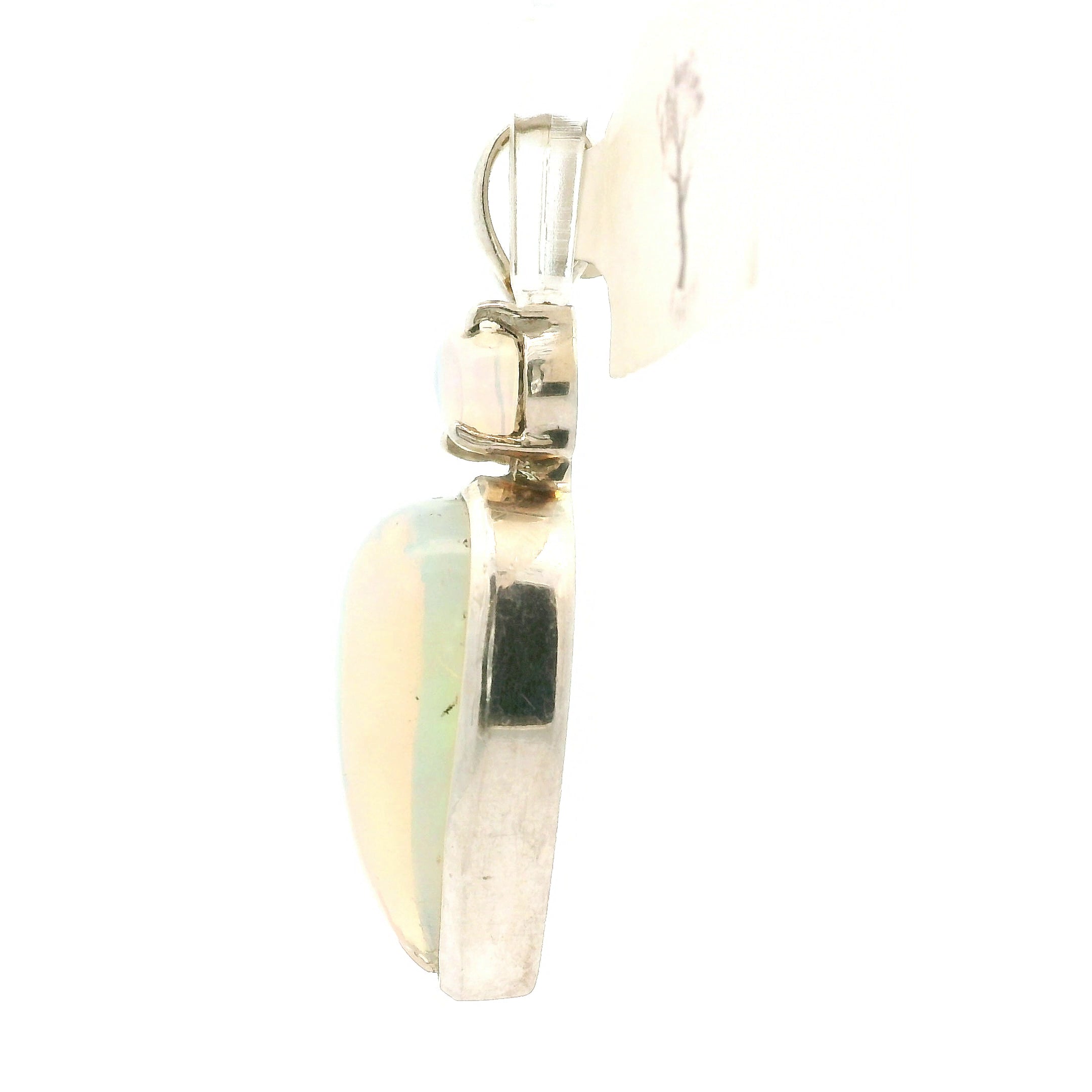 Ethiopian Opal Multi-Stone Pendants .925 Silver for Transformation and Aura Balancing