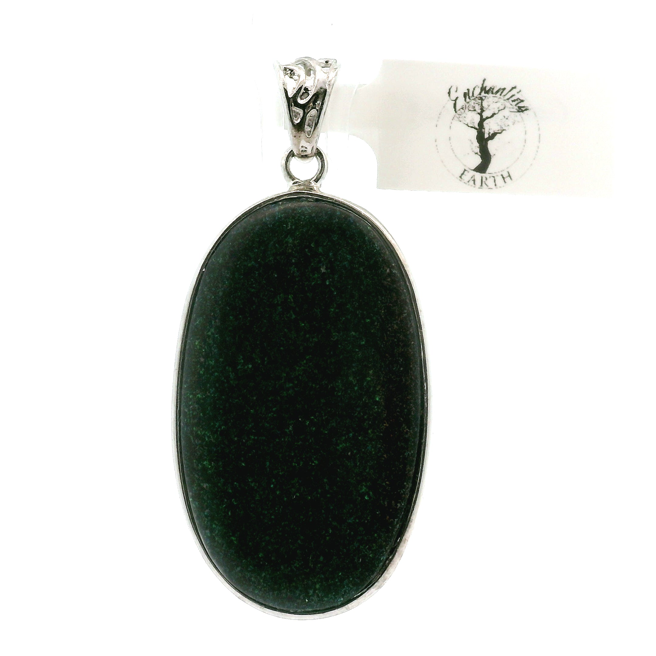 Galaxy Opal Pendant .925 Silver for Subtle Energy and Cosmic Expansion