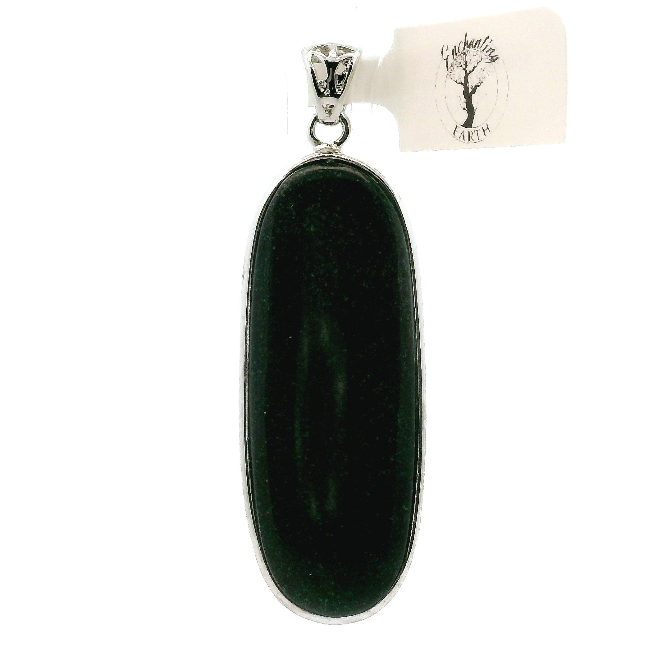 Galaxy Opal Pendant .925 Silver for Subtle Energy and Cosmic Expansion