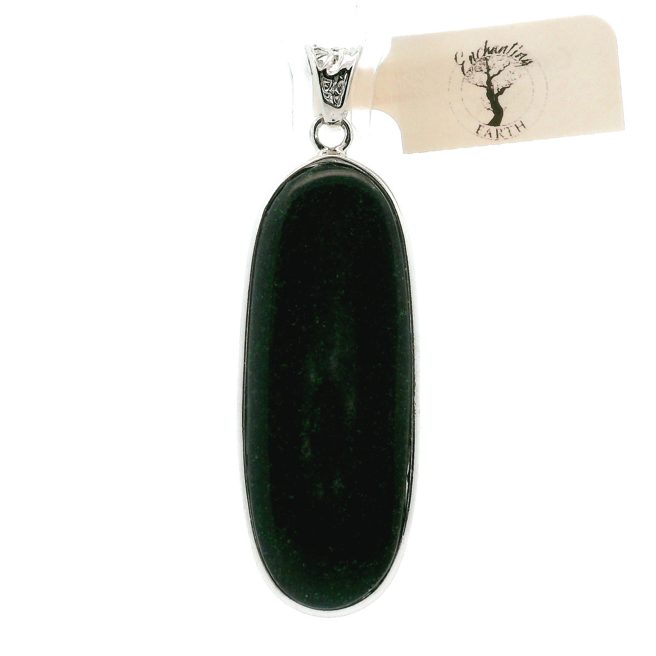 Galaxy Opal Pendant .925 Silver for Subtle Energy and Cosmic Expansion