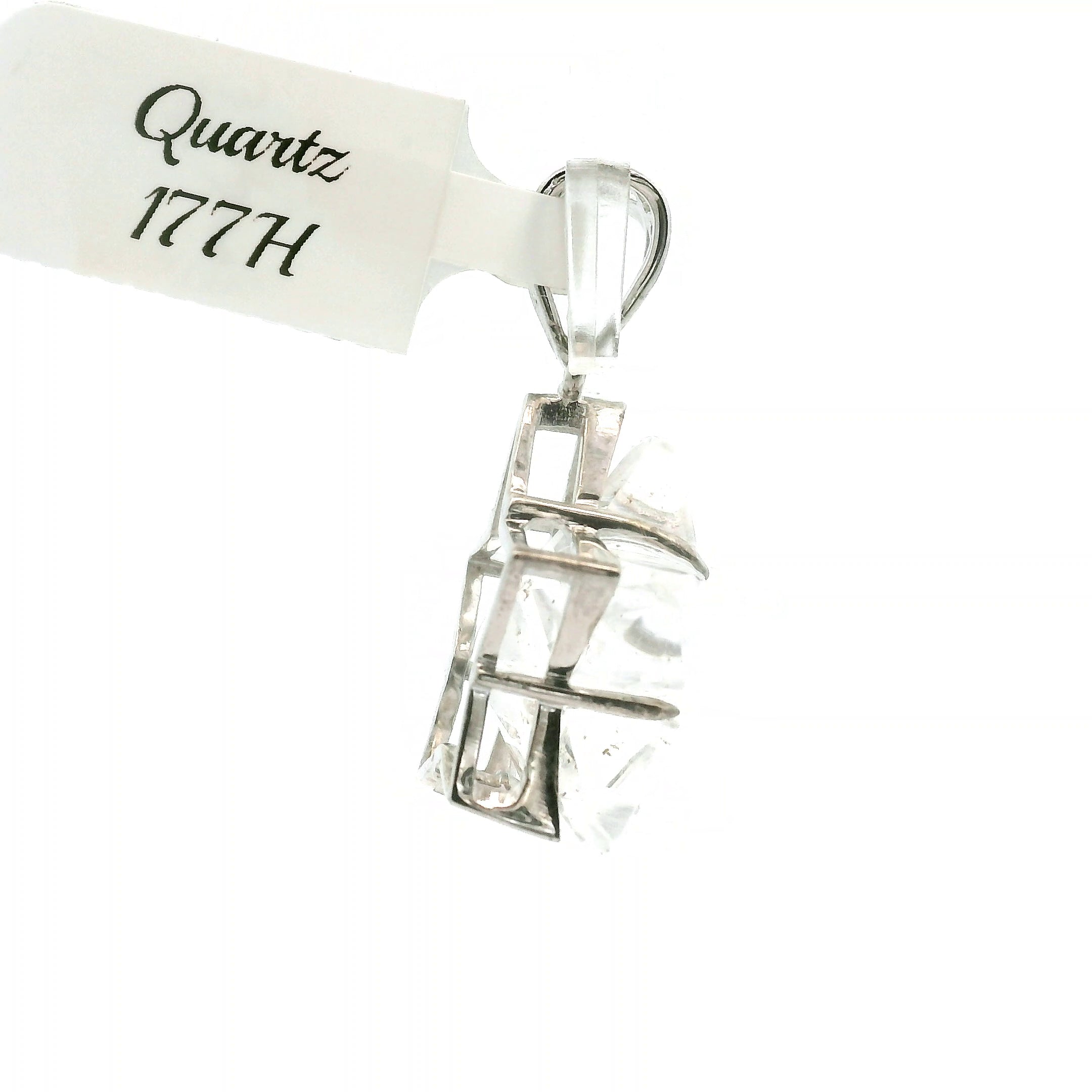 Clear Quartz Star Pendant .925 Silver for Healing, Intention Setting and Manifesting your Desires