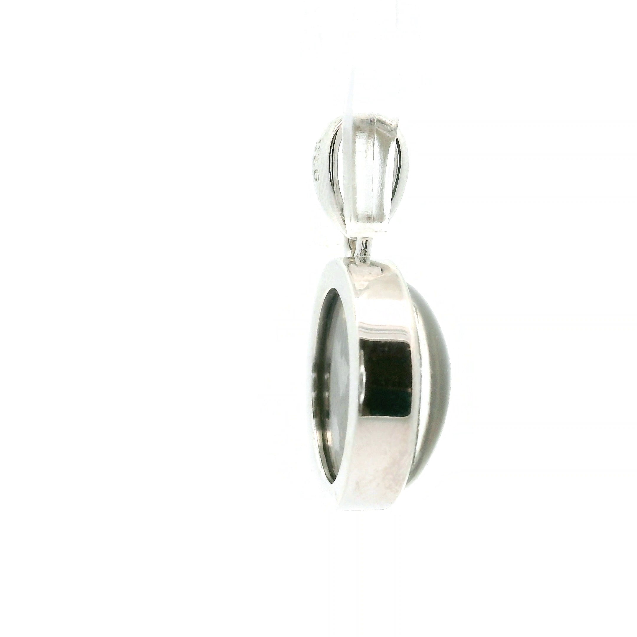 Pallasite Meteorite Pendant .925 Silver for Spiritual Awakening and Multidimensional Awareness
