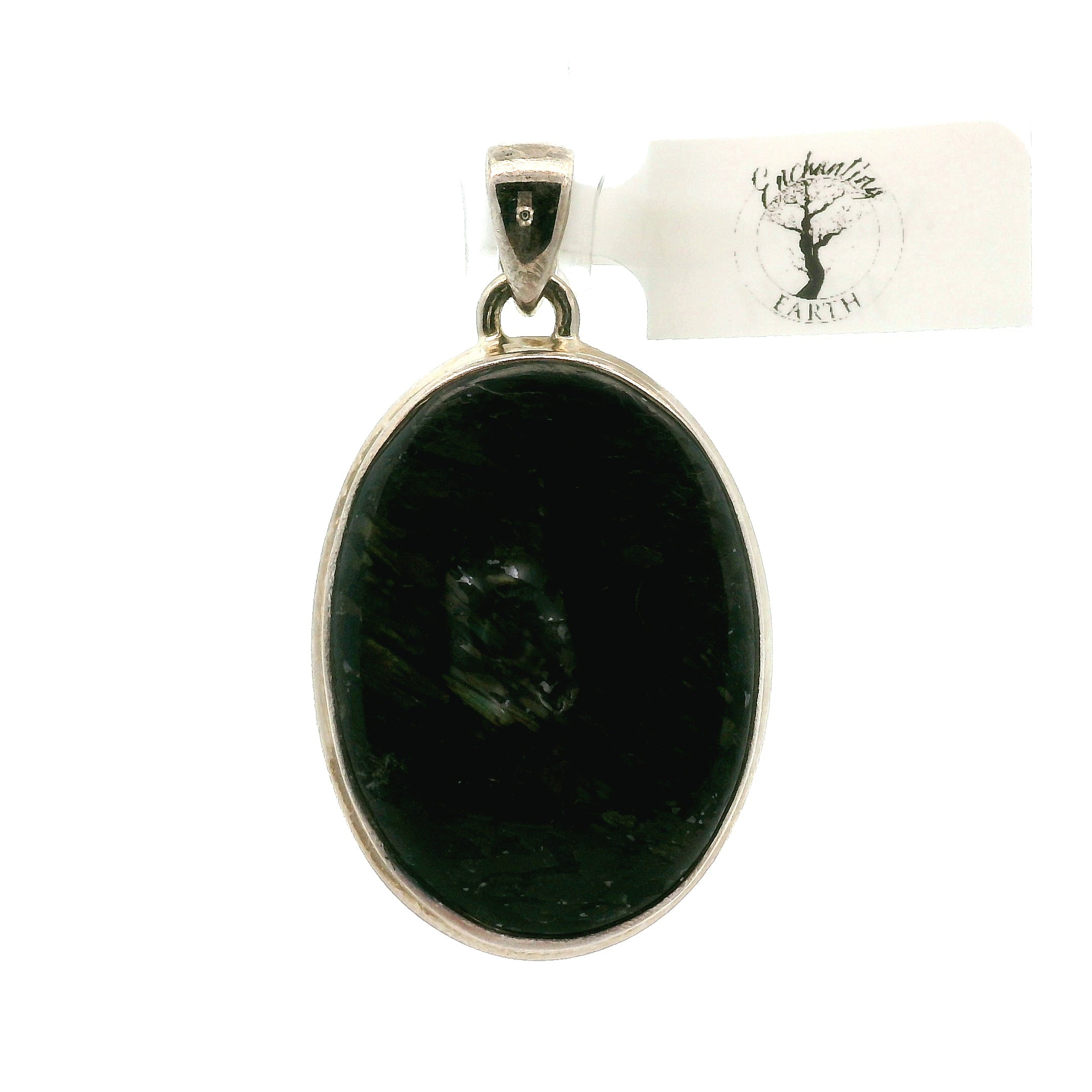 Nuummite Pendants .925 Silver for Awareness, Communication and Meditation