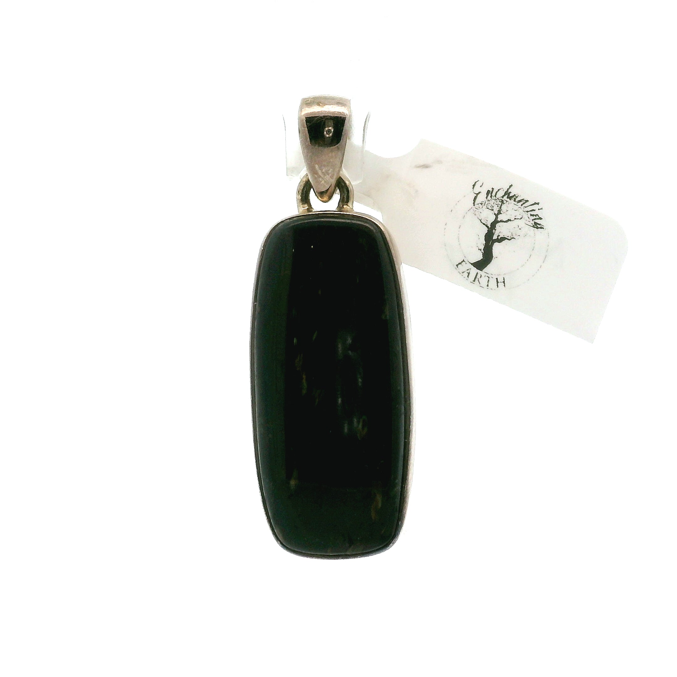 Nuummite Pendants .925 Silver for Awareness, Communication and Meditation
