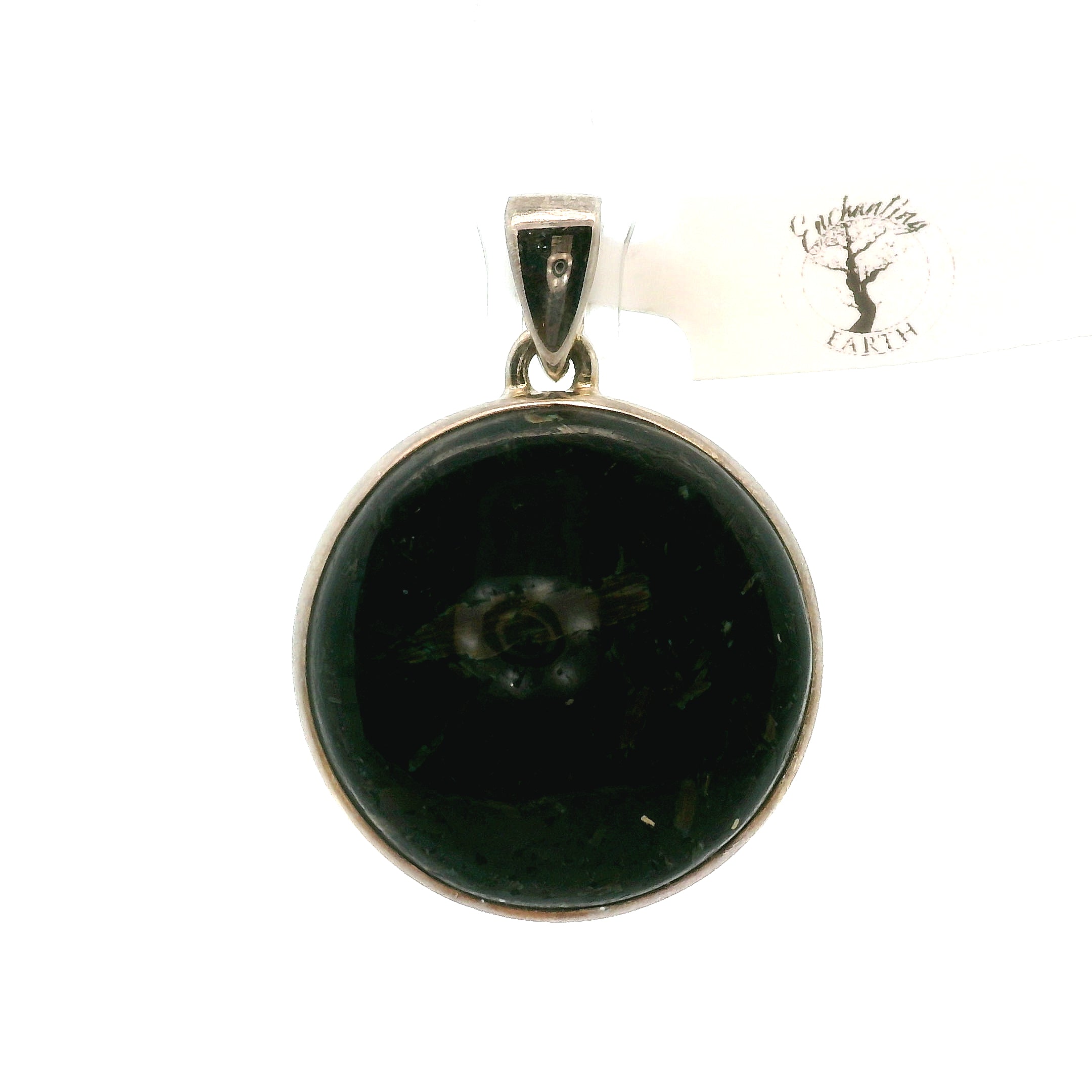 Nuummite Pendants .925 Silver for Awareness, Communication and Meditation