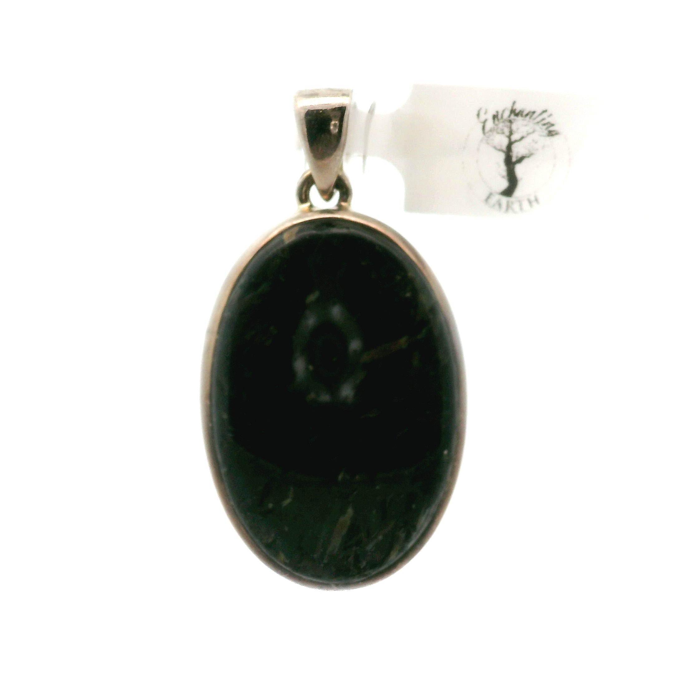 Nuummite Pendants .925 Silver for Awareness, Communication and Meditation
