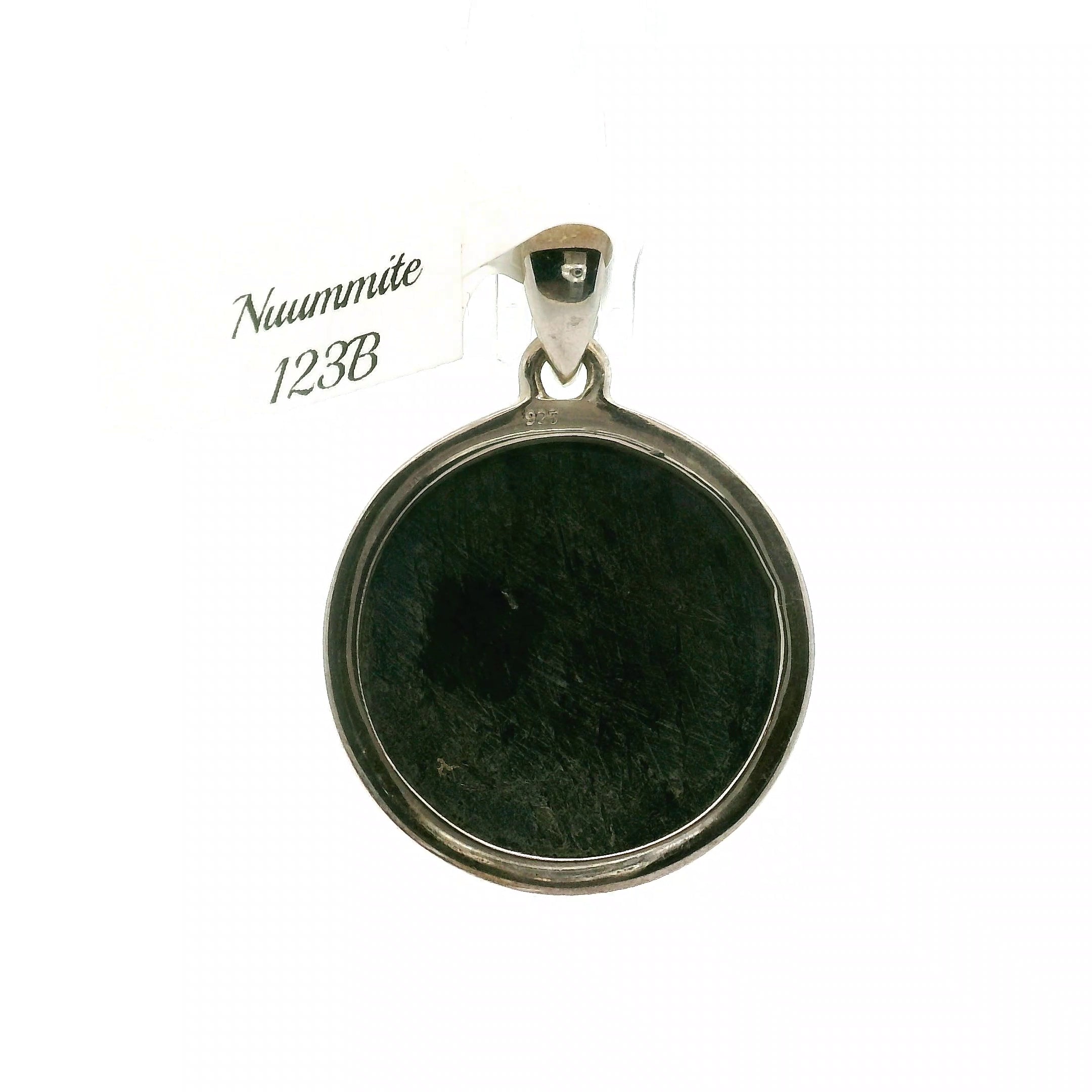 Nuummite Pendants .925 Silver for Awareness, Communication and Meditation