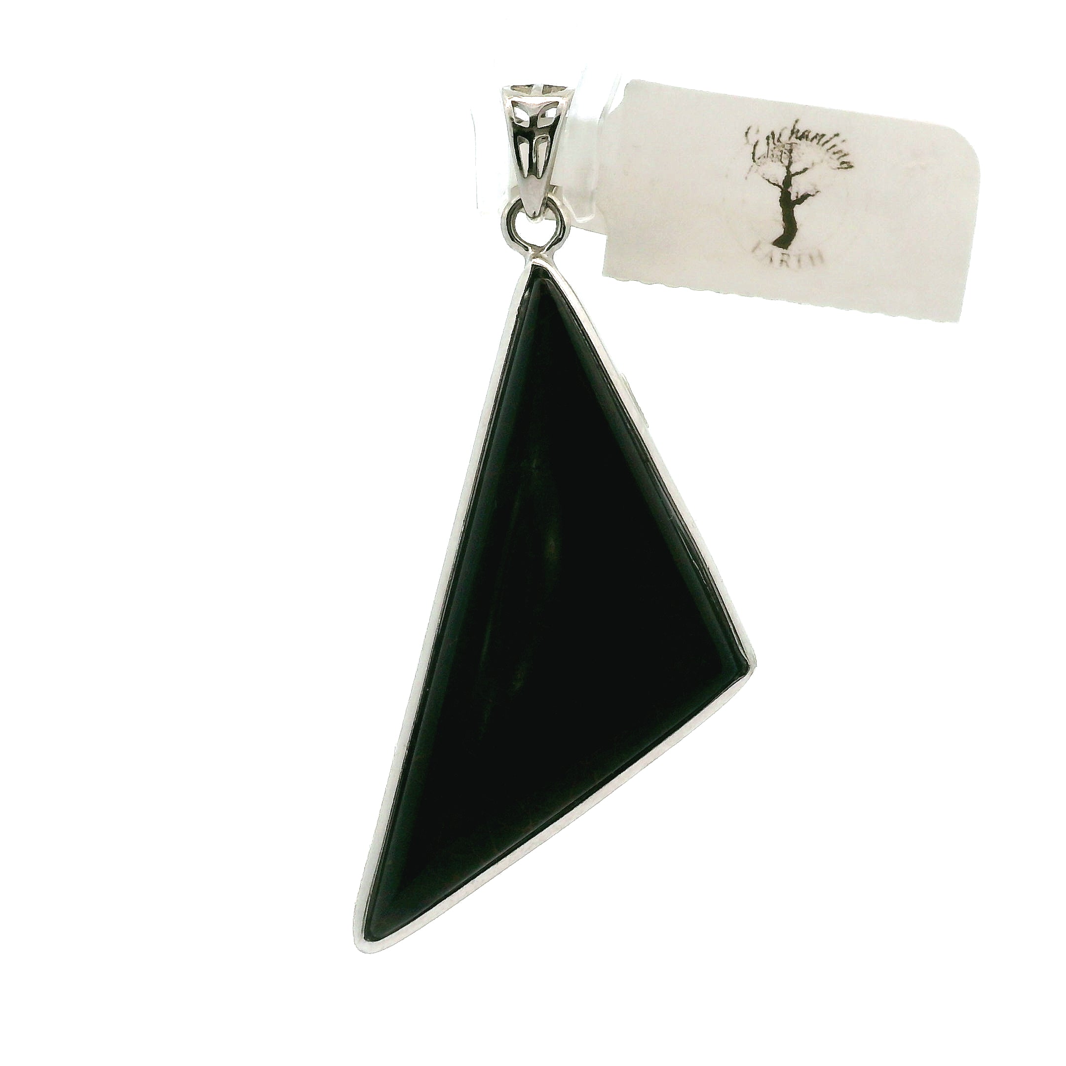 Spiderwoman Jasper Pendant .925 Silver for Connecting and Grounding