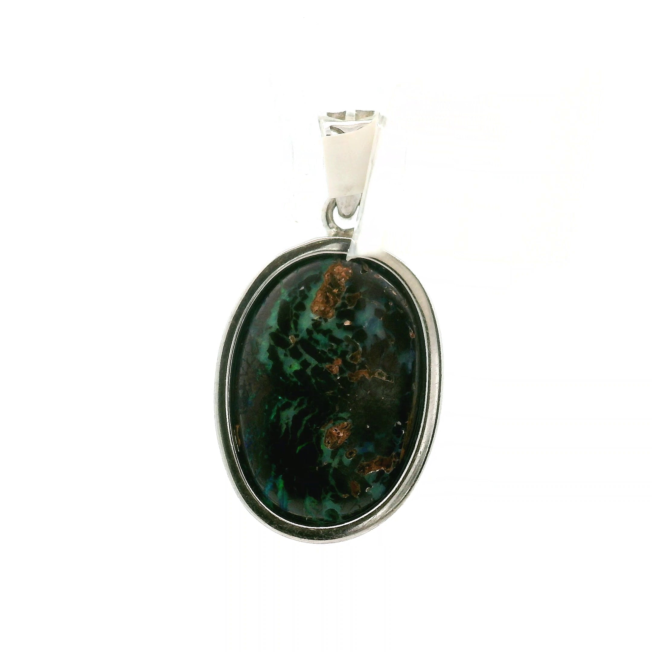 Boulder Opal Pendants .925 Silver for Emotional Support, Joy and Self Worth