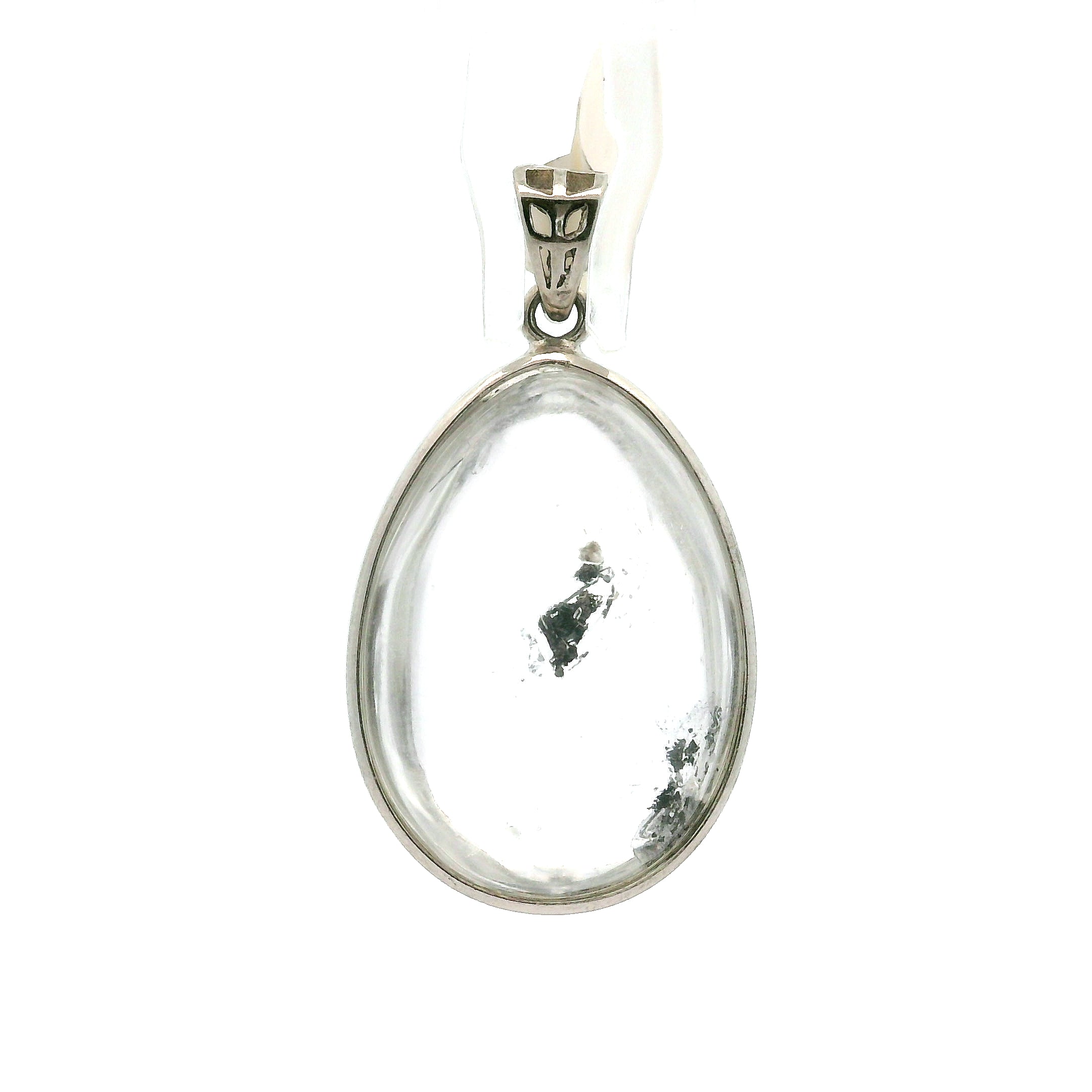 Enhydro Quartz Necklace .925 Silver for Powerful Healing and Balance
