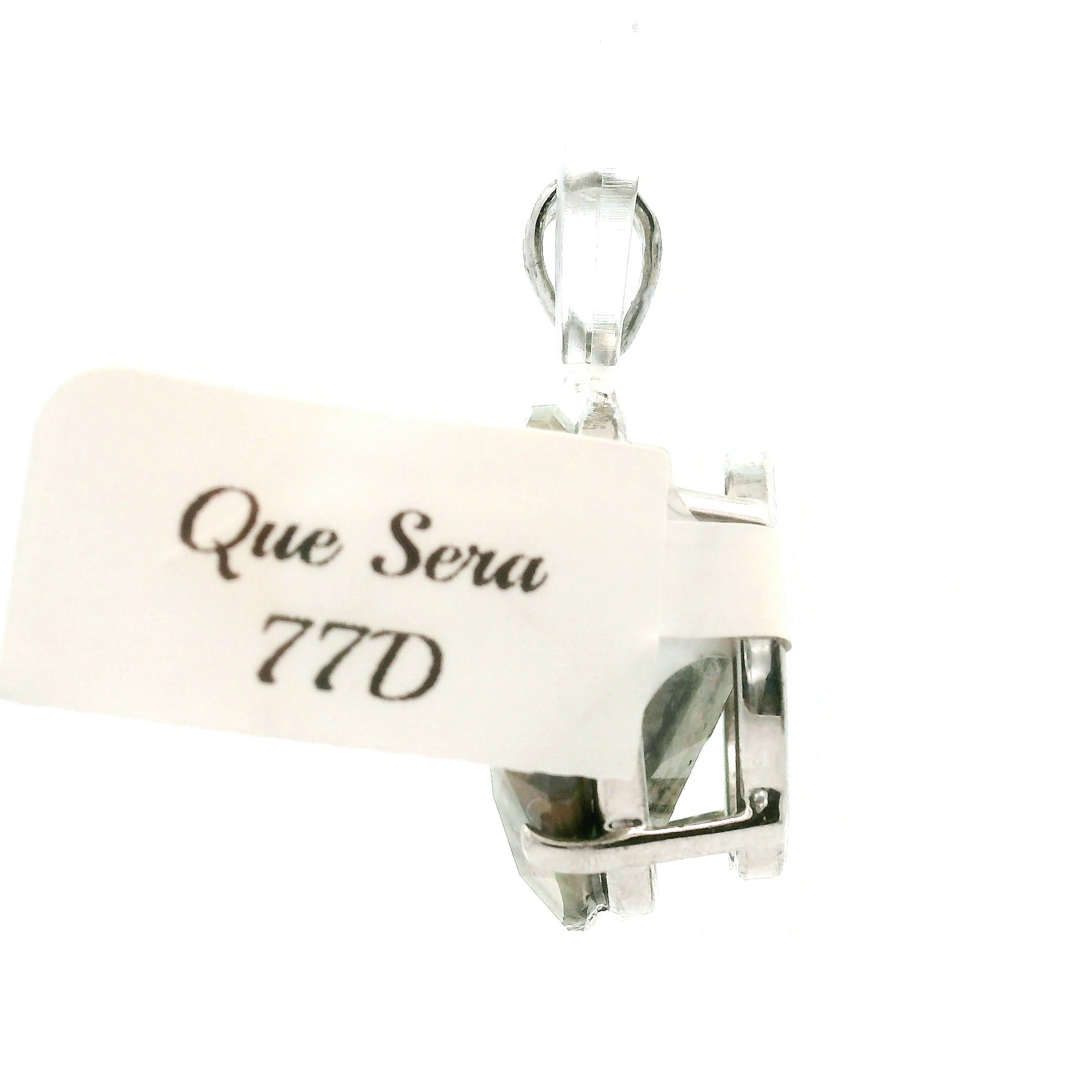 Que Sera (LLanite) Faceted Pendant .925 Silver for Inner Wisdom and Catalyzing Change