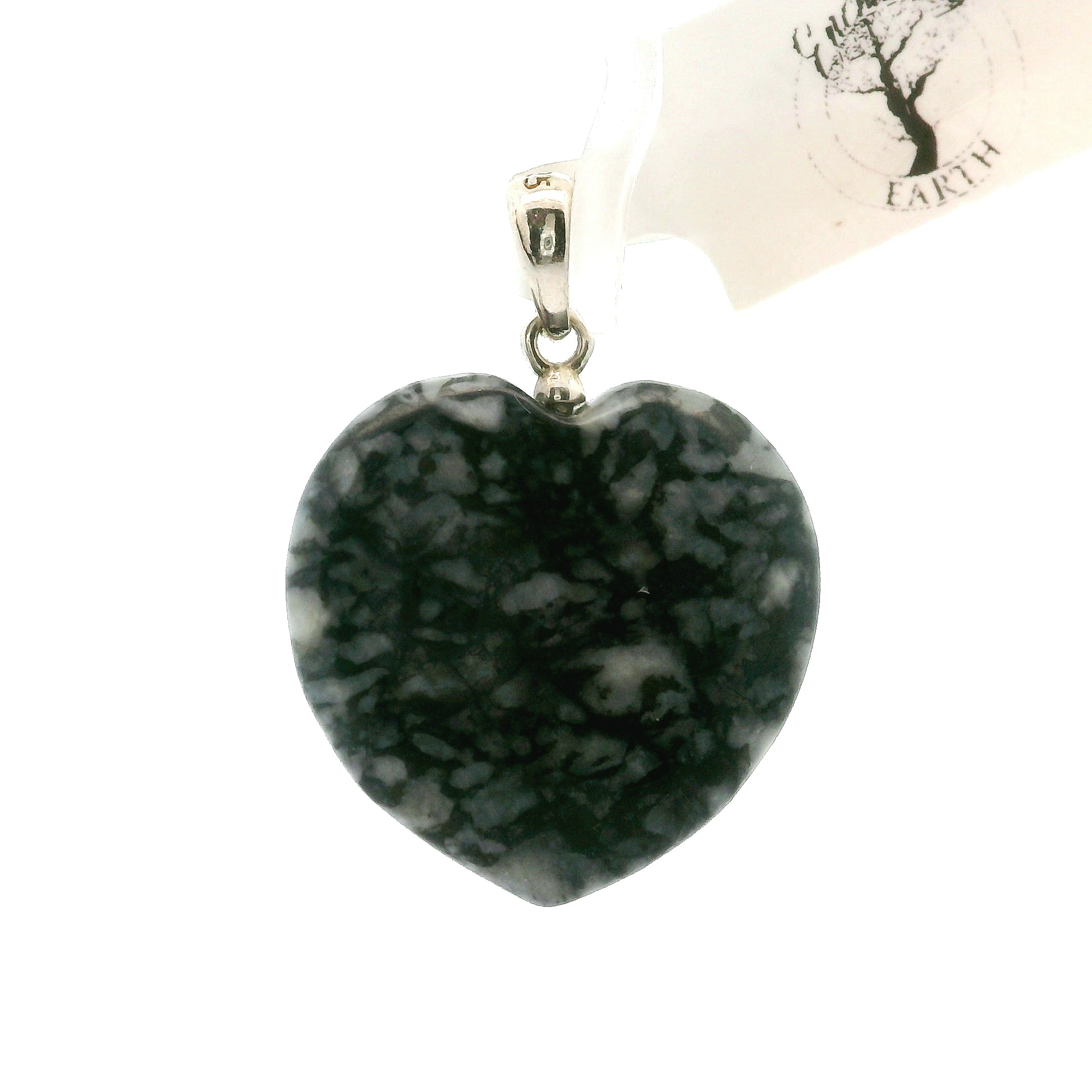 Heart Pendants .925 Silver for Balancing the Emotional Body & Calming the Mind