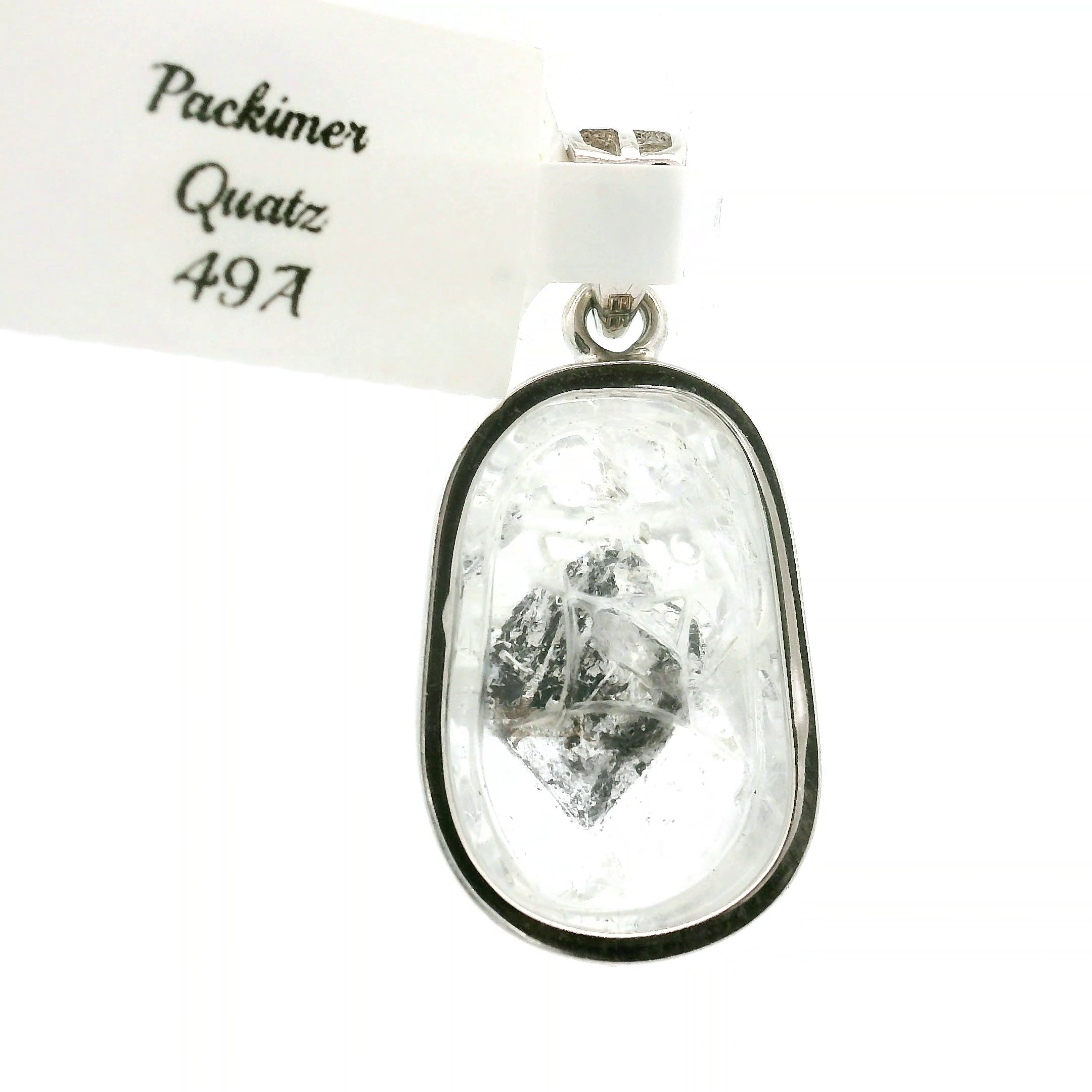 Pakimer Quartz Pixiu Pendant .925 Silver for Ascension, Connection with Guides and Meditation