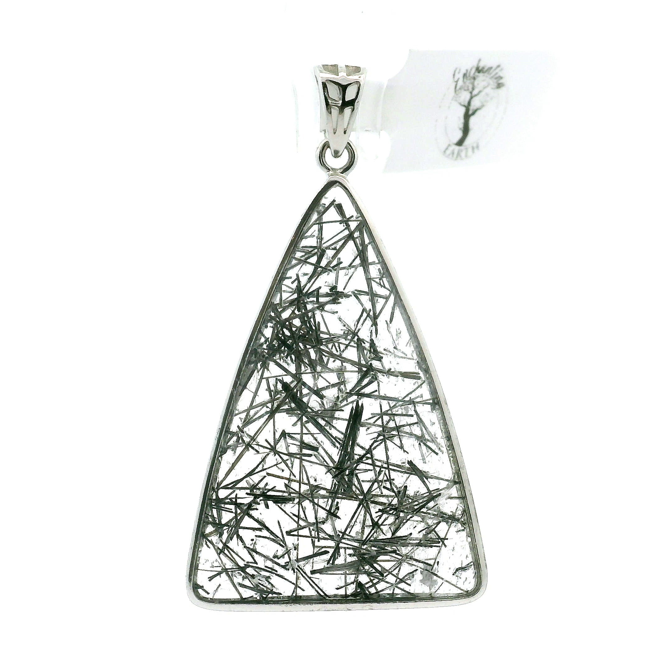 Garden Quartz Pendant .925 Silver for Insight, Meditation & Shamanic Journey