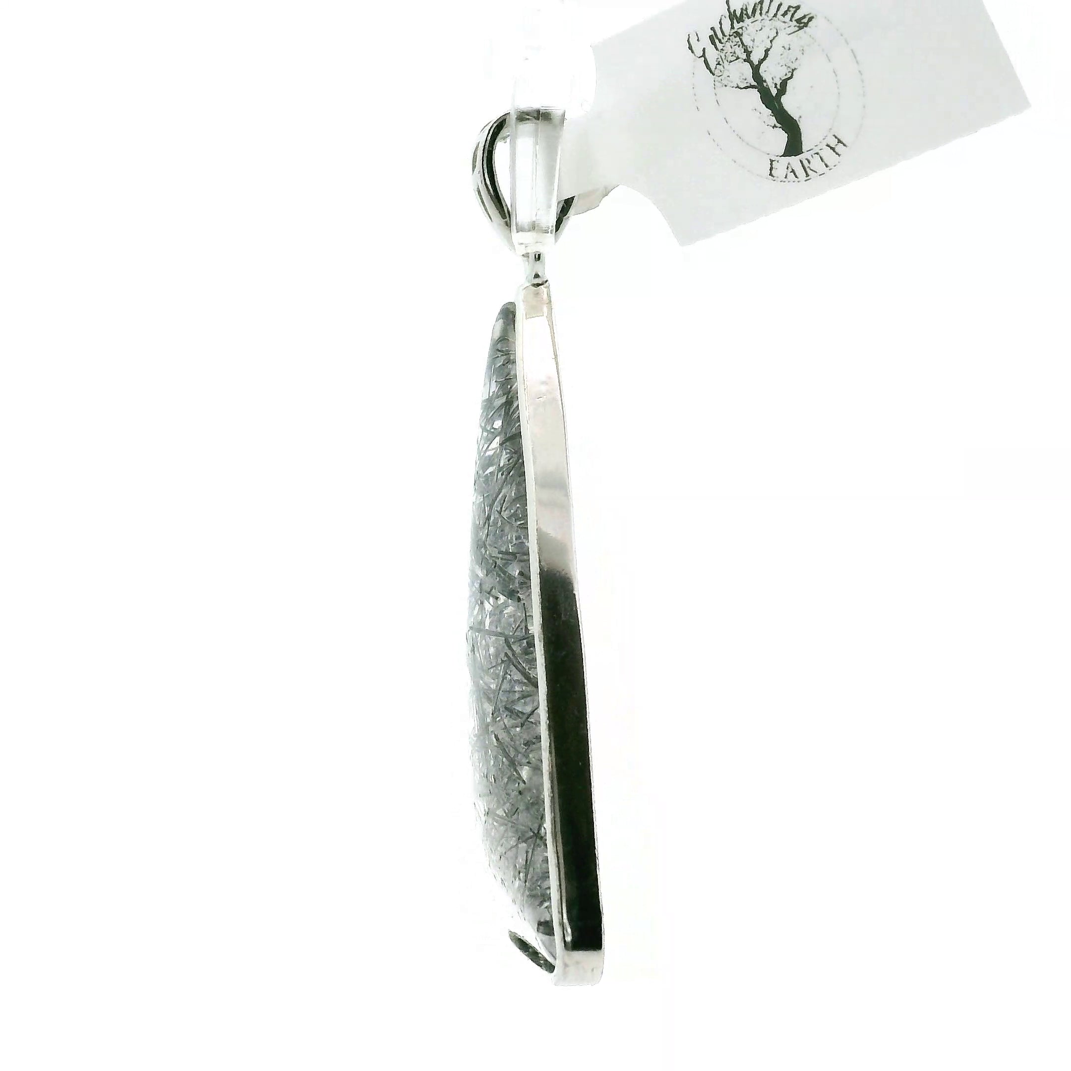 Garden Quartz Pendant .925 Silver for Insight, Meditation & Shamanic Journey