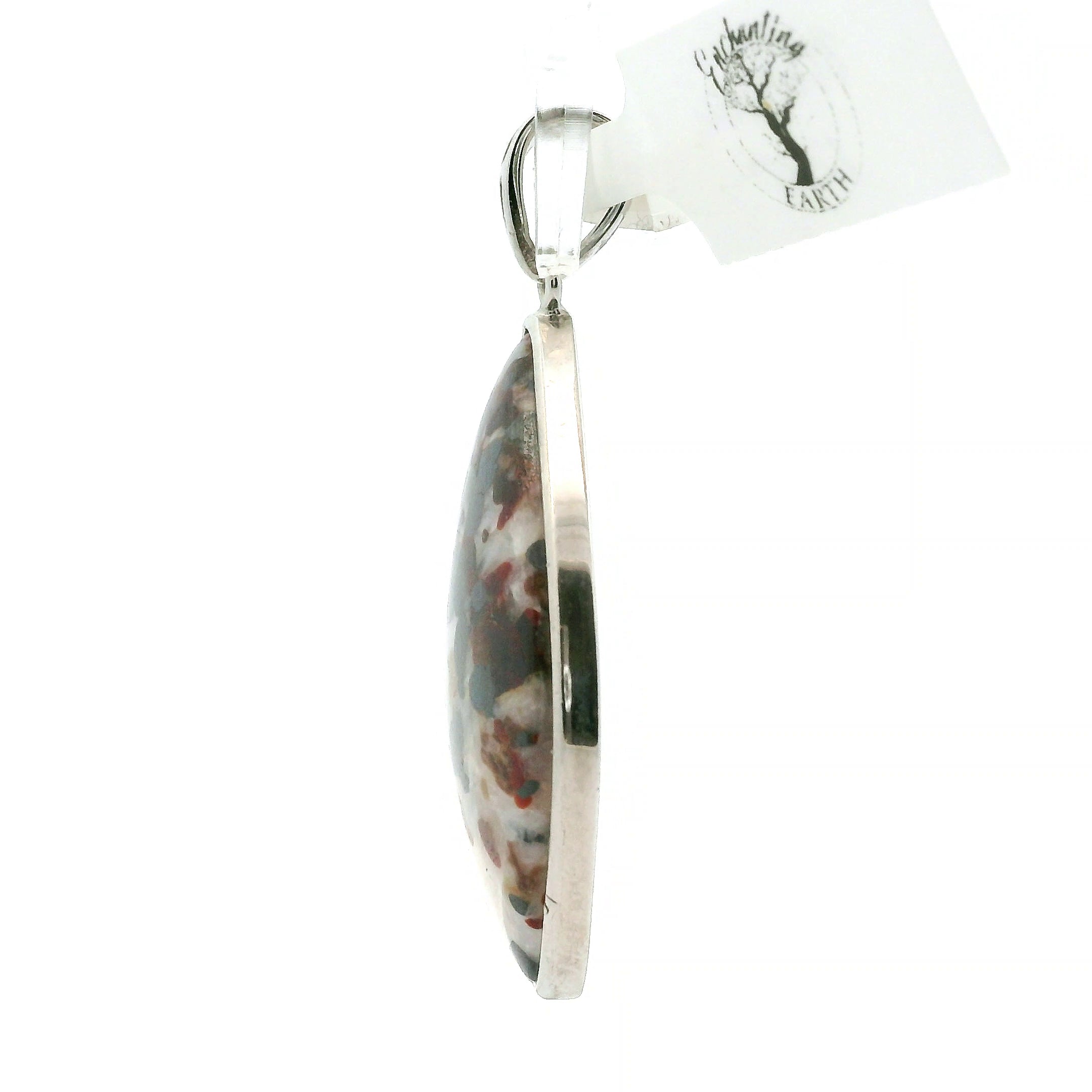 Willemite UV-Reactive Pendant 925 Silver for Creativity, Focus and Transformation