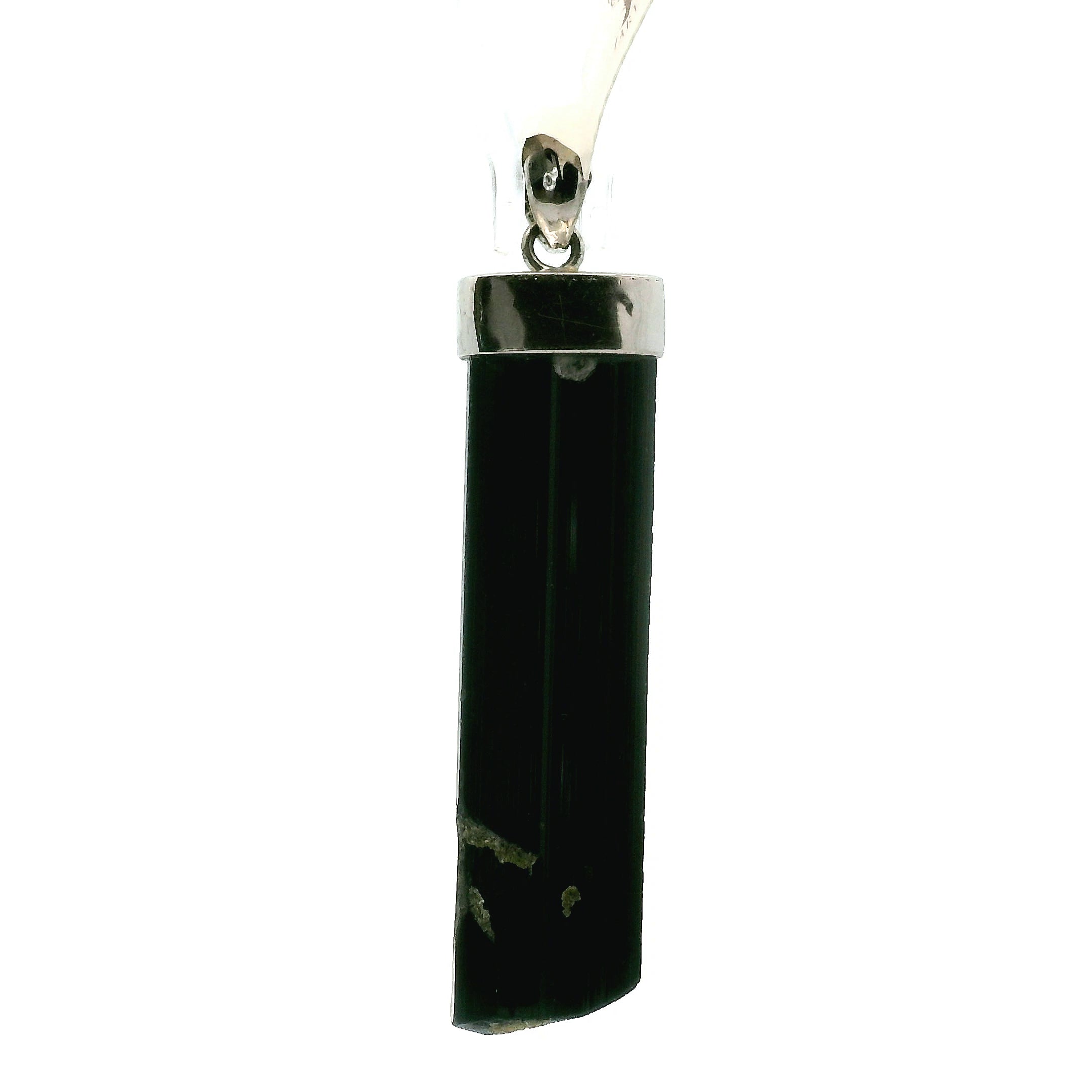 Black Tourmaline Pendant for Protection and Energetic Purification