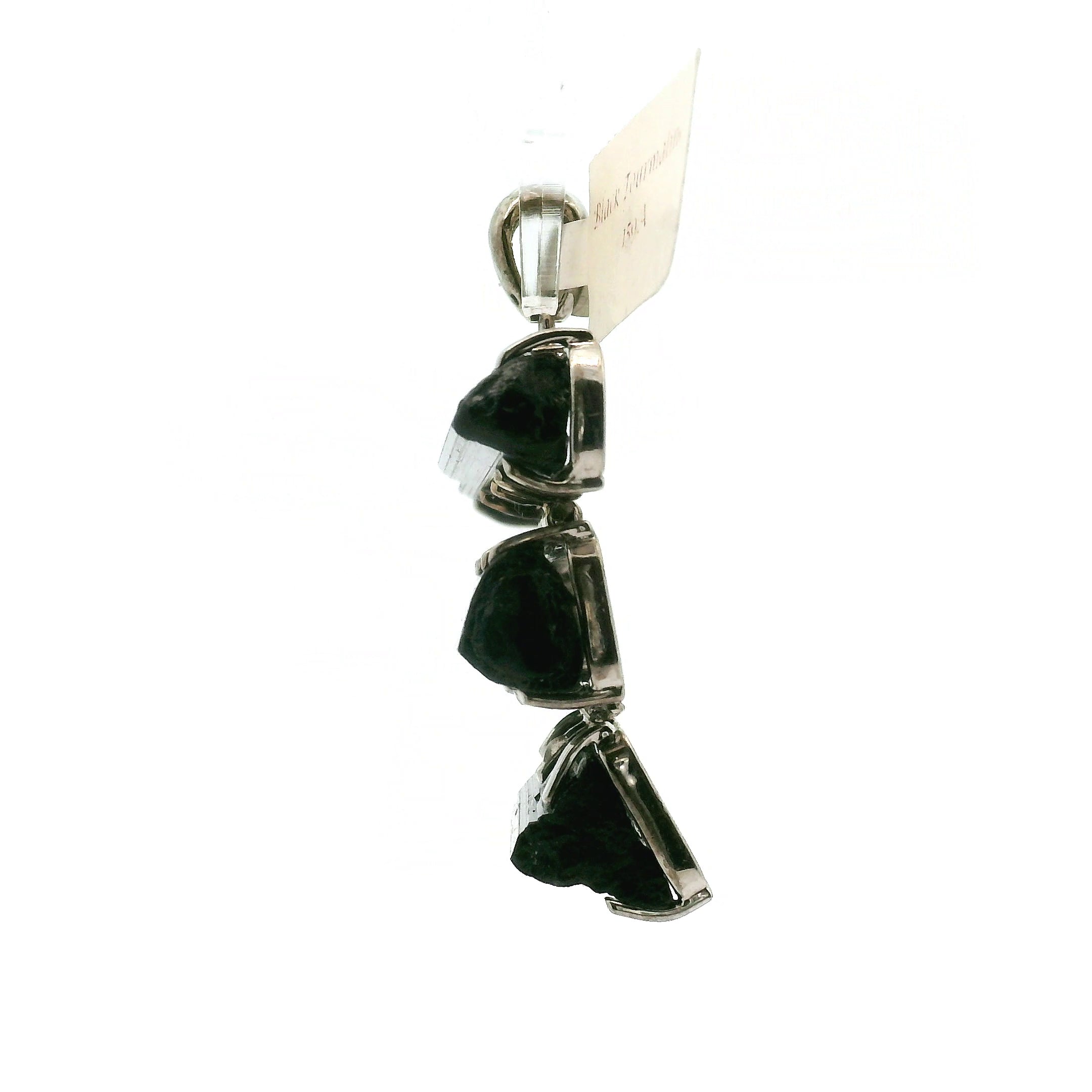 Black Tourmaline Multi-Stone Pendant for Protection and Energetic Purification