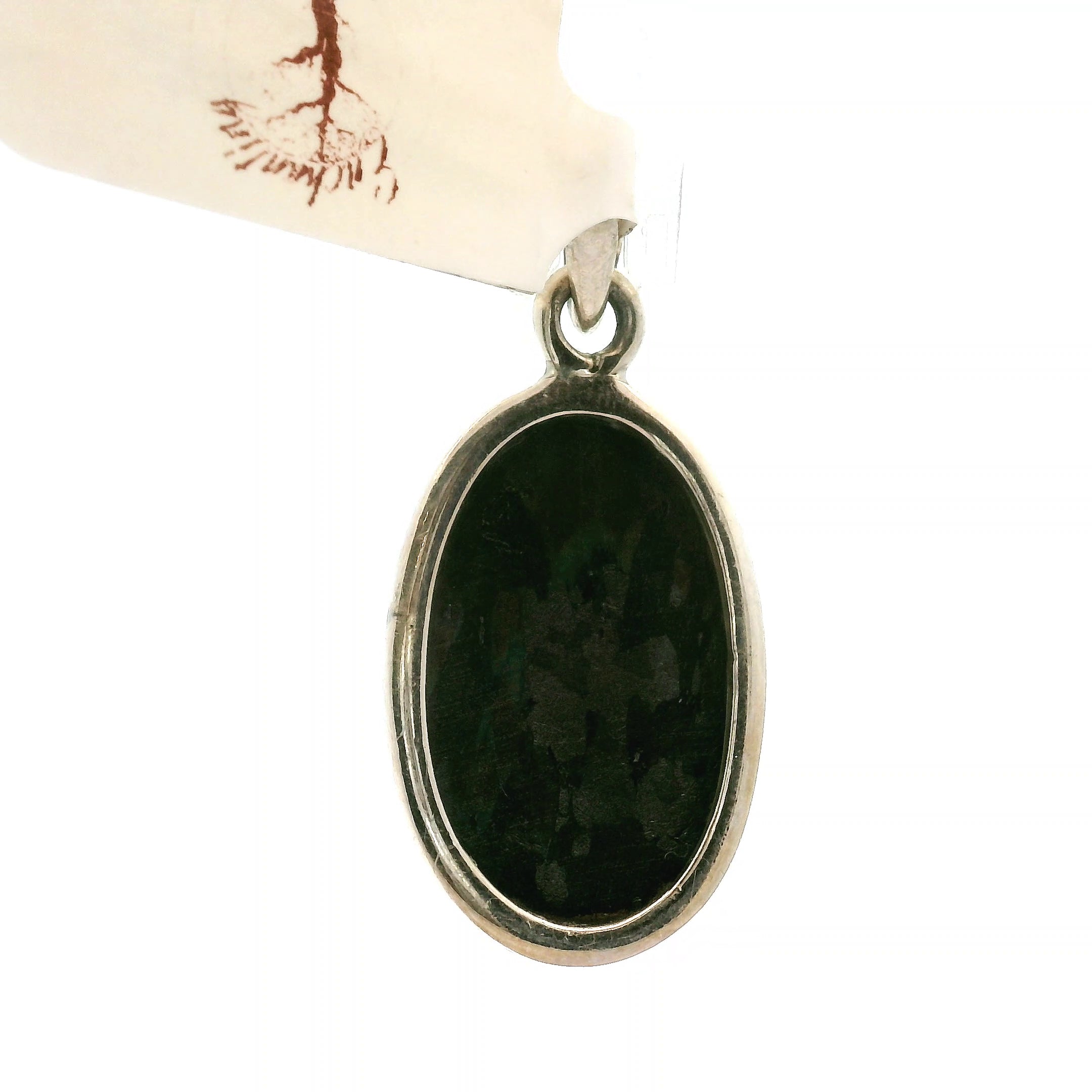 Nuummite Pendants .925 Silver for Awareness, Communication and Meditation