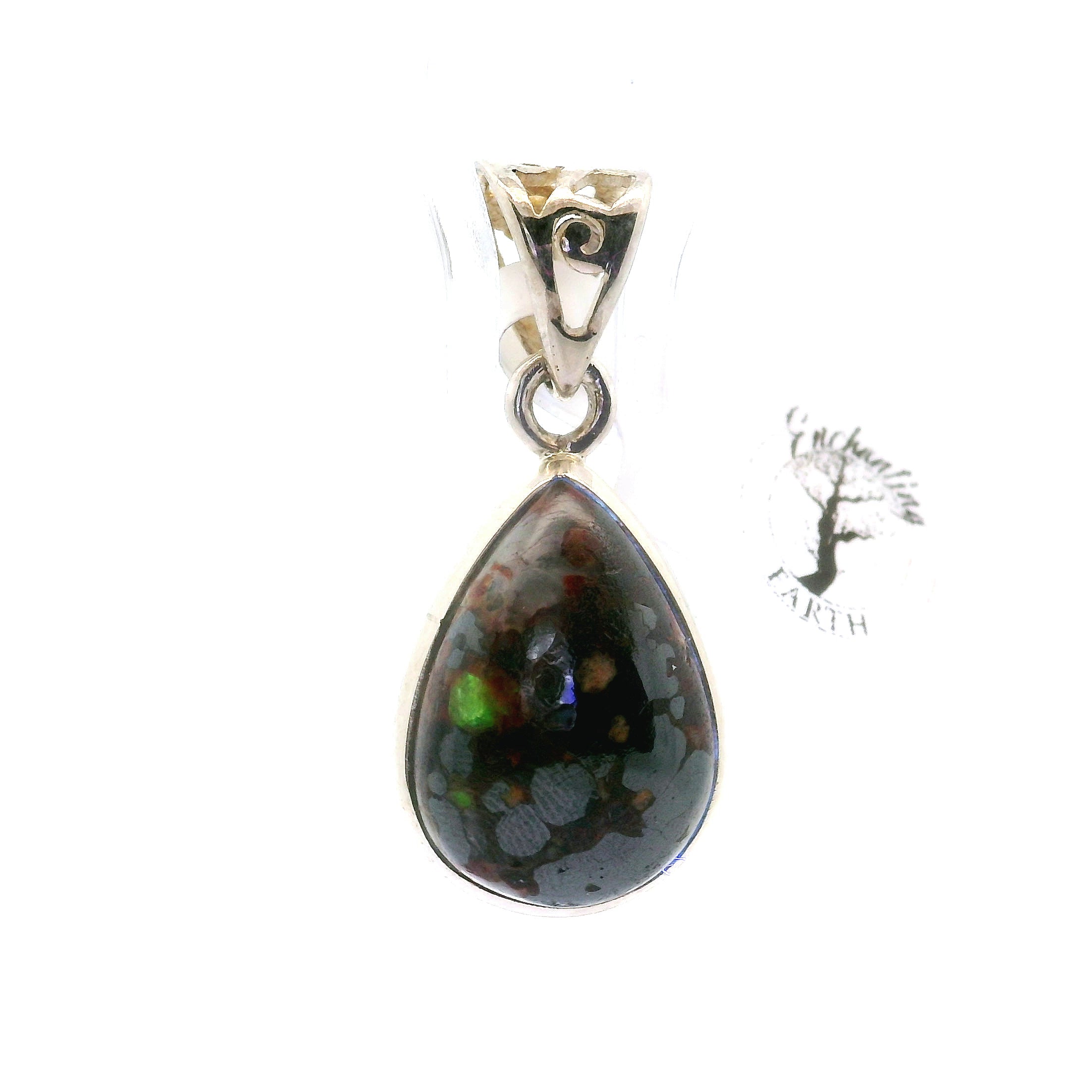 Willemite UV-Reactive Pendants 925 Silver for Creativity, Focus and Transformation