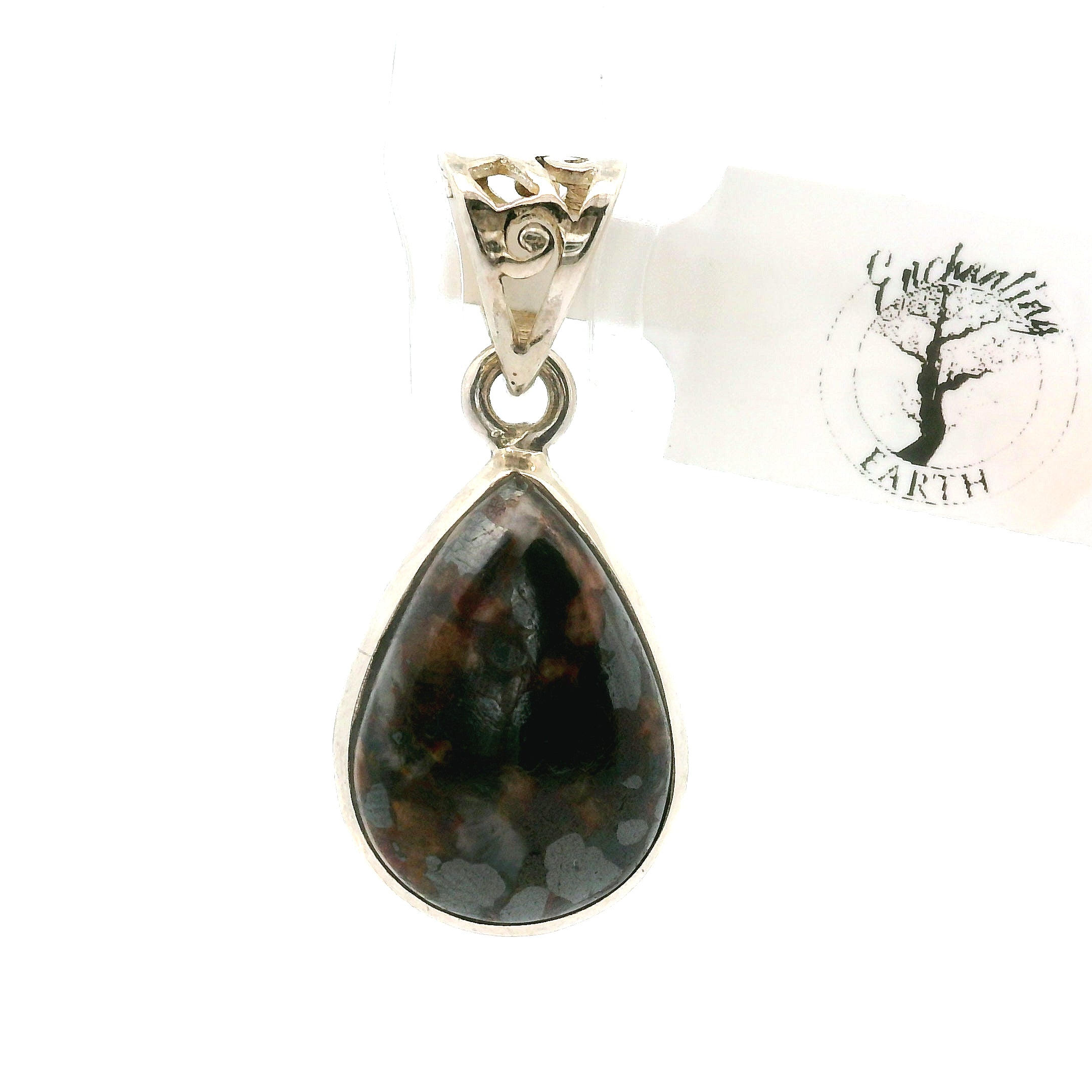 Willemite UV-Reactive Pendants 925 Silver for Creativity, Focus and Transformation