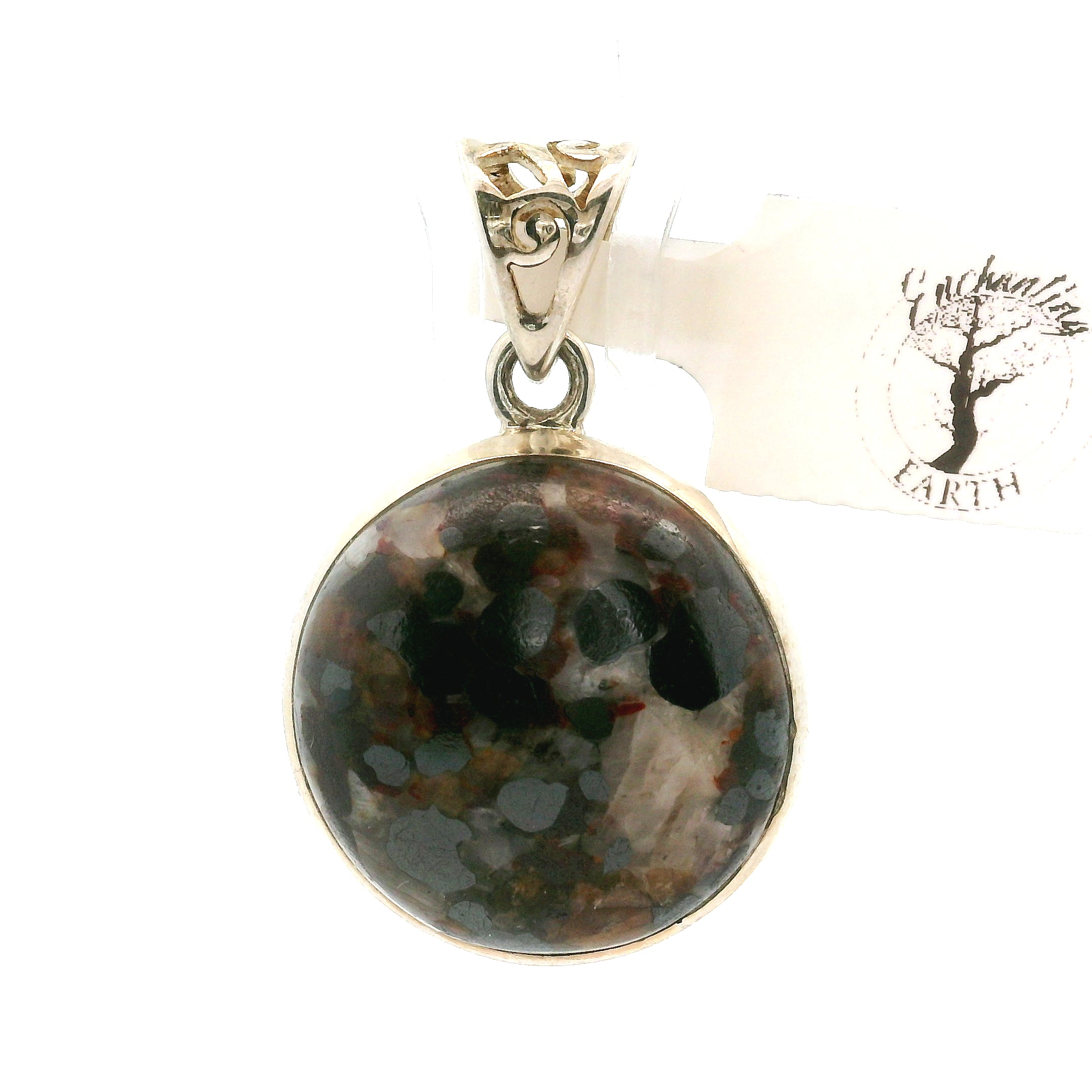 Willemite UV-Reactive Pendants 925 Silver for Creativity, Focus and Transformation