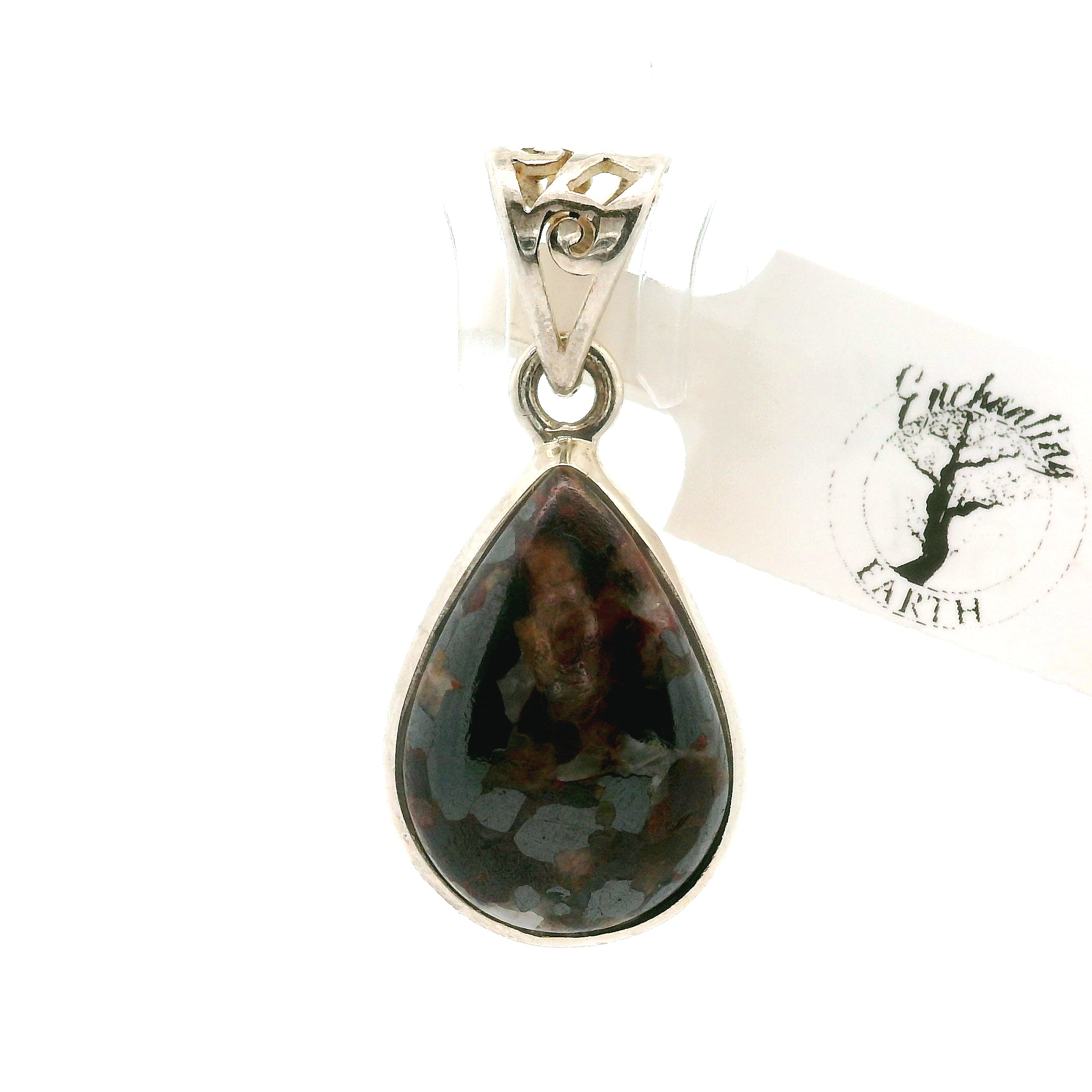 Willemite UV-Reactive Pendants 925 Silver for Creativity, Focus and Transformation