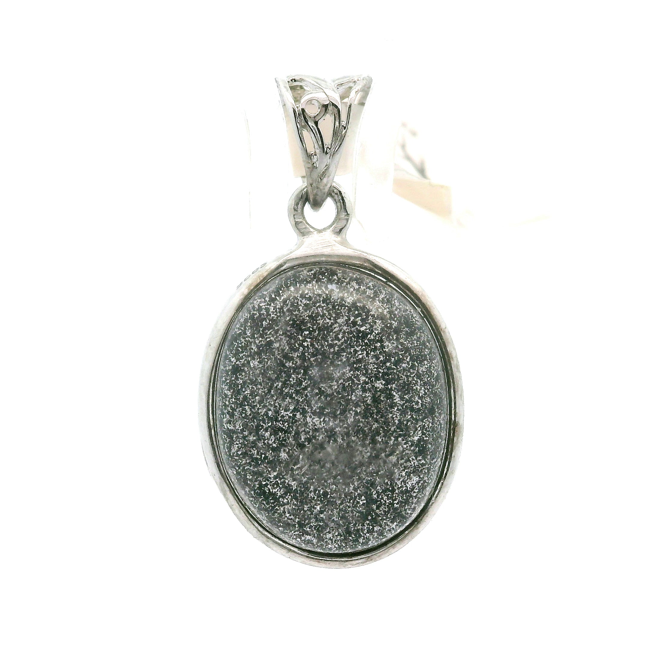 Silver in Quartz Pendant .925 Silver for Clearing Energy, Manifestation and Protection