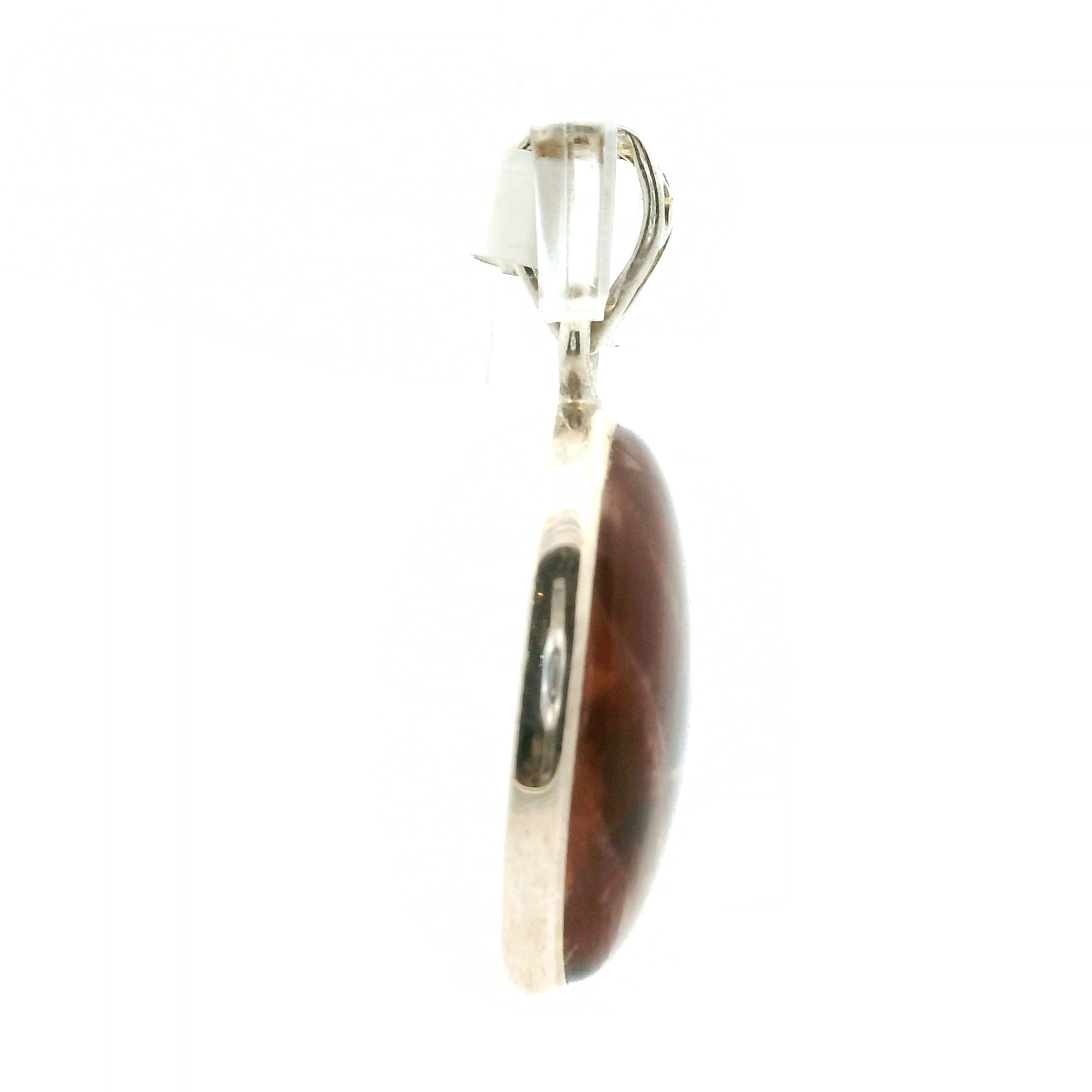 Iolite Sunstone Pendant .925 Silver for Confidence and Clear Vision