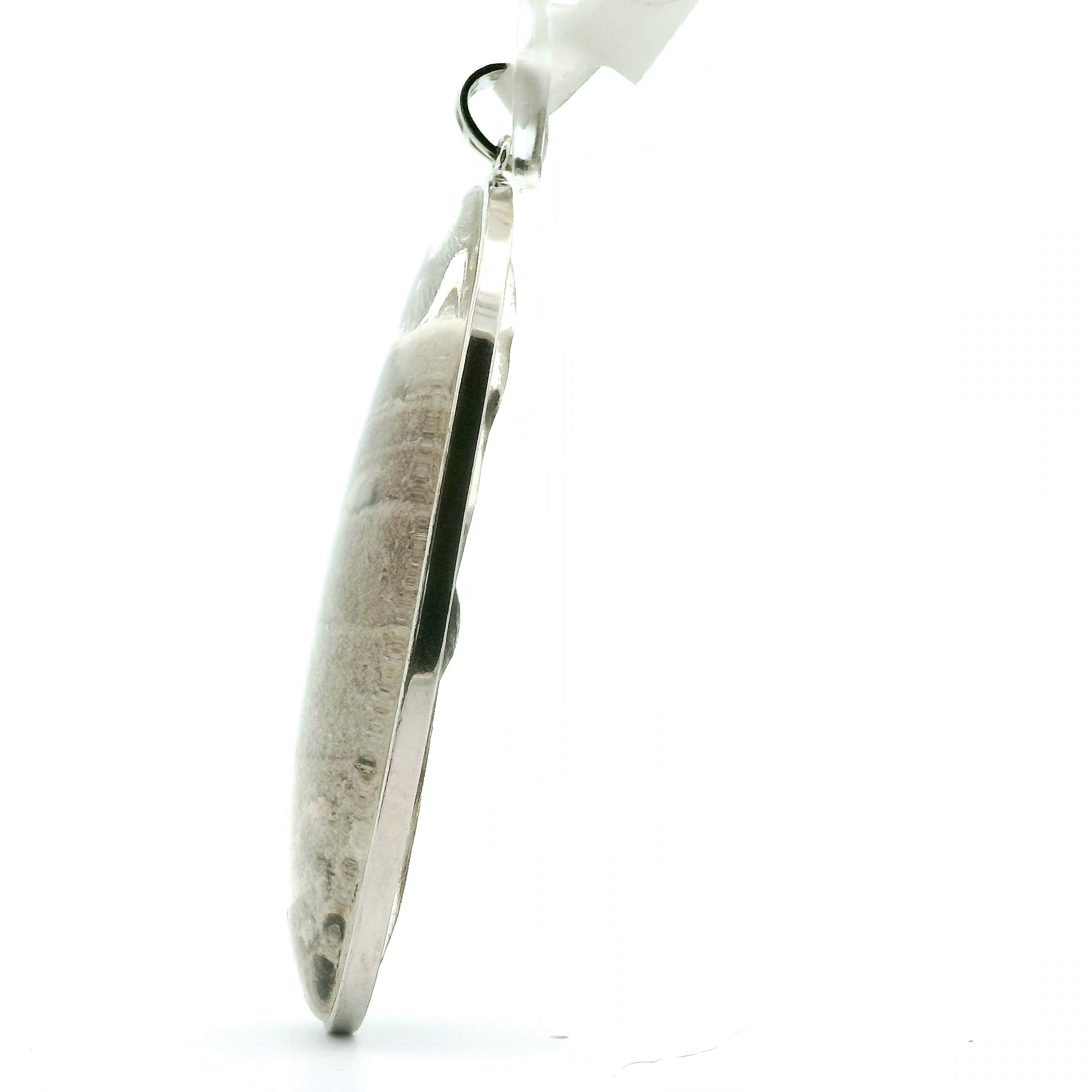 Garden Quartz Pendant .925 Sterling Silver for Insight, Meditation & Shamanic Journey