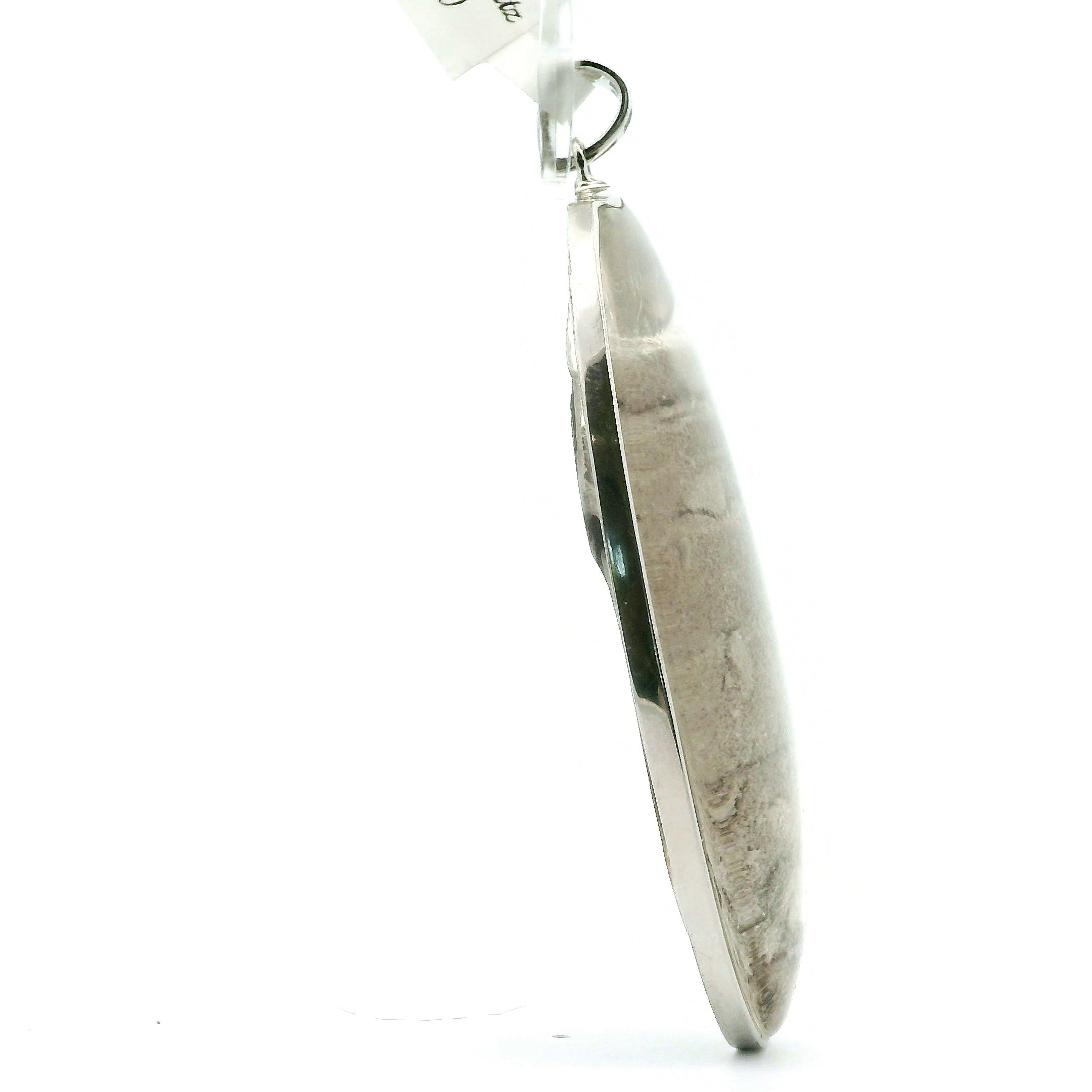 Garden Quartz Pendant .925 Sterling Silver for Insight, Meditation & Shamanic Journey
