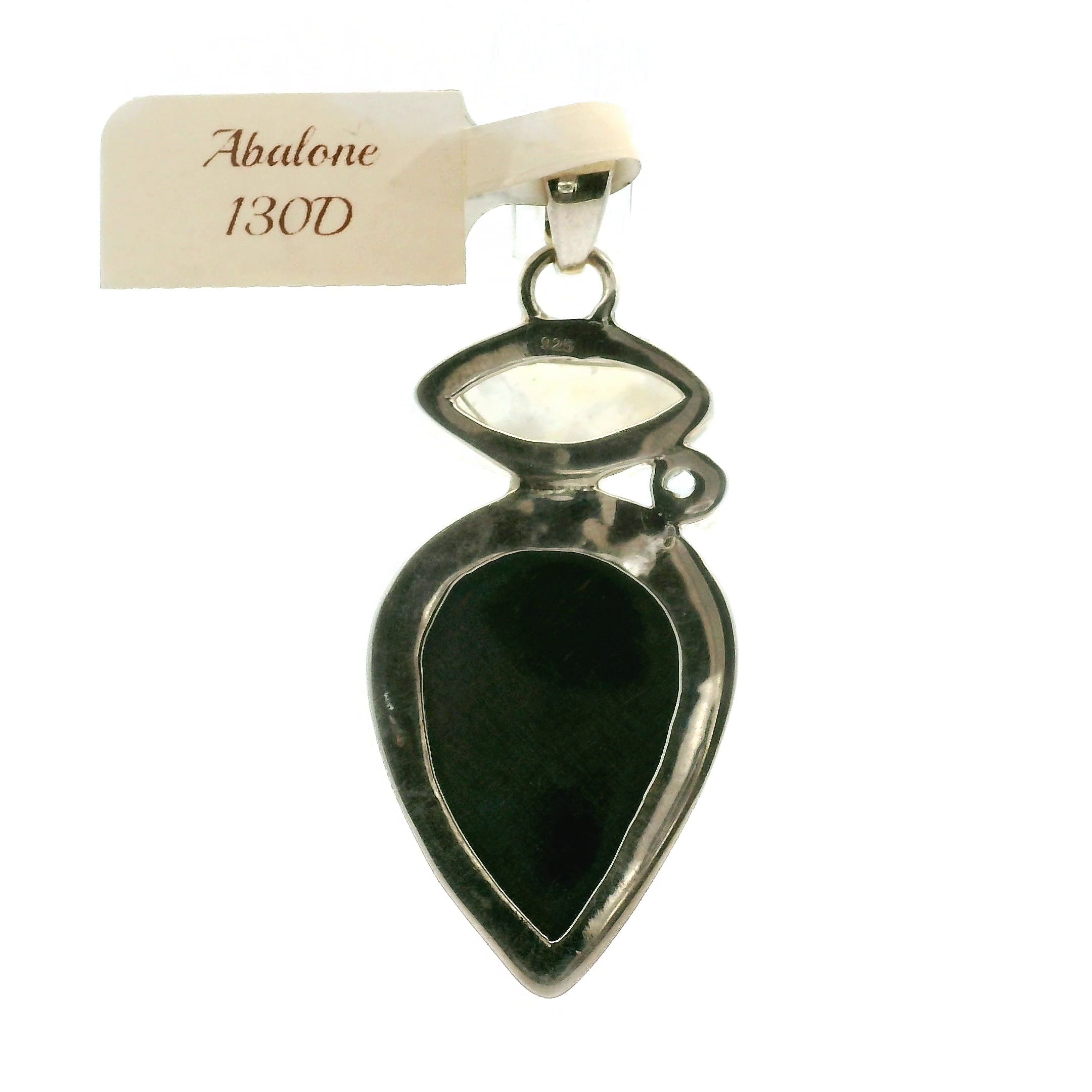 Abalone Shell Multi-Stone .925 Silver for Soothing Anxiety, Promoting Compassion and Love