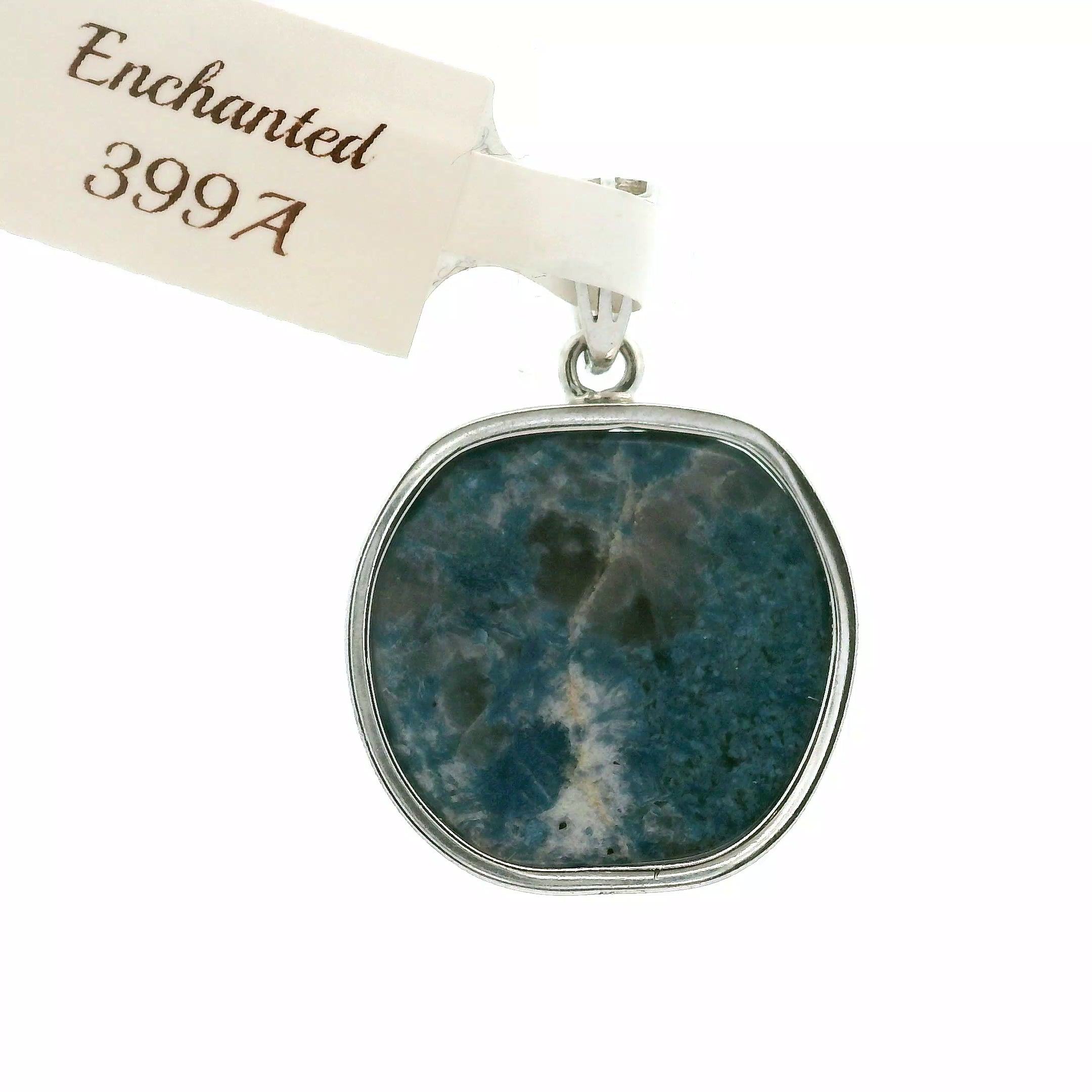 Enchanted Euphoralite Star Being Pendant .925 Silver for Connection with Higher Realms, Intuition, Good Luck and Creation of your Dream Life