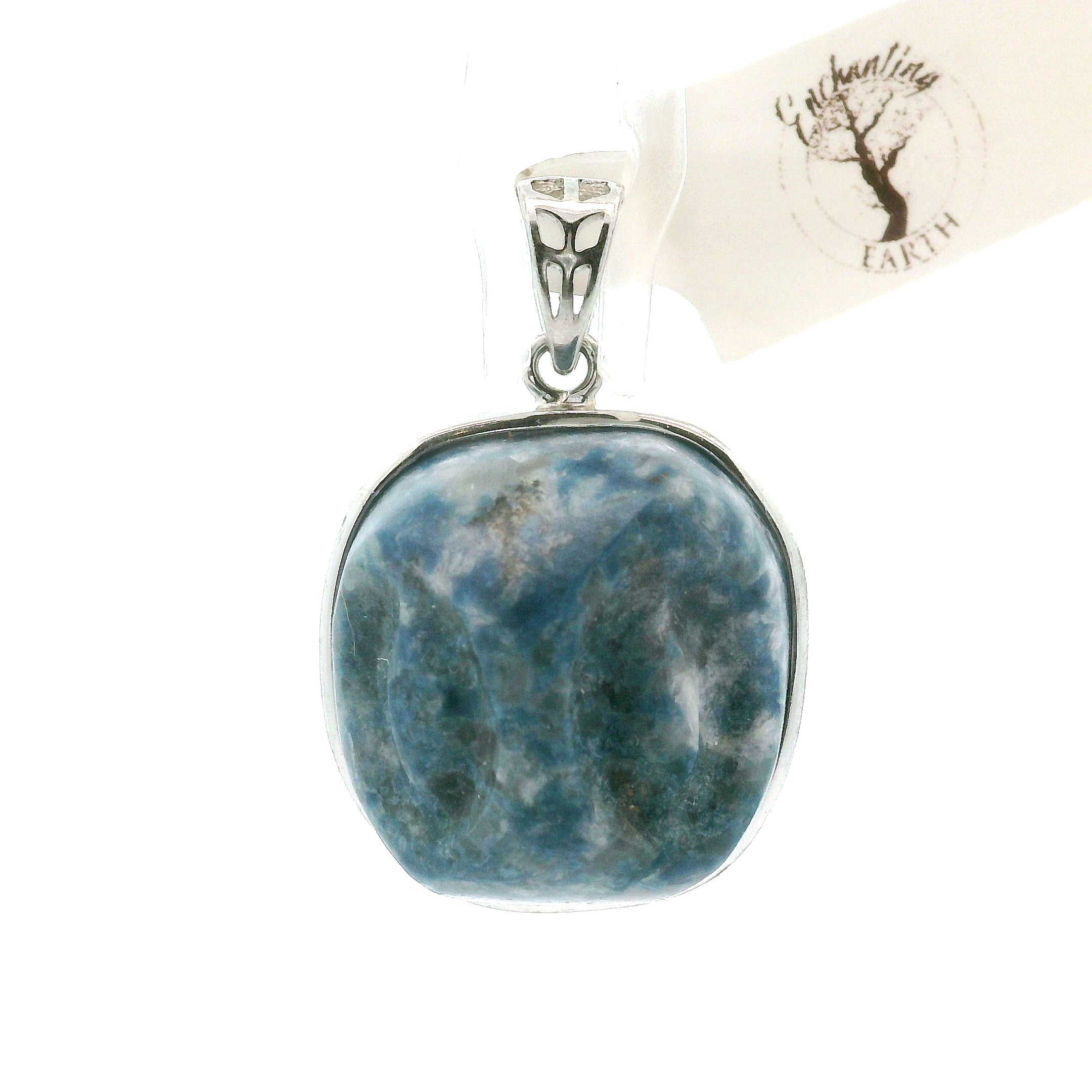 Enchanted Euphoralite Star Being Pendant .925 Silver for Connection with Higher Realms, Intuition, Good Luck and Creation of your Dream Life