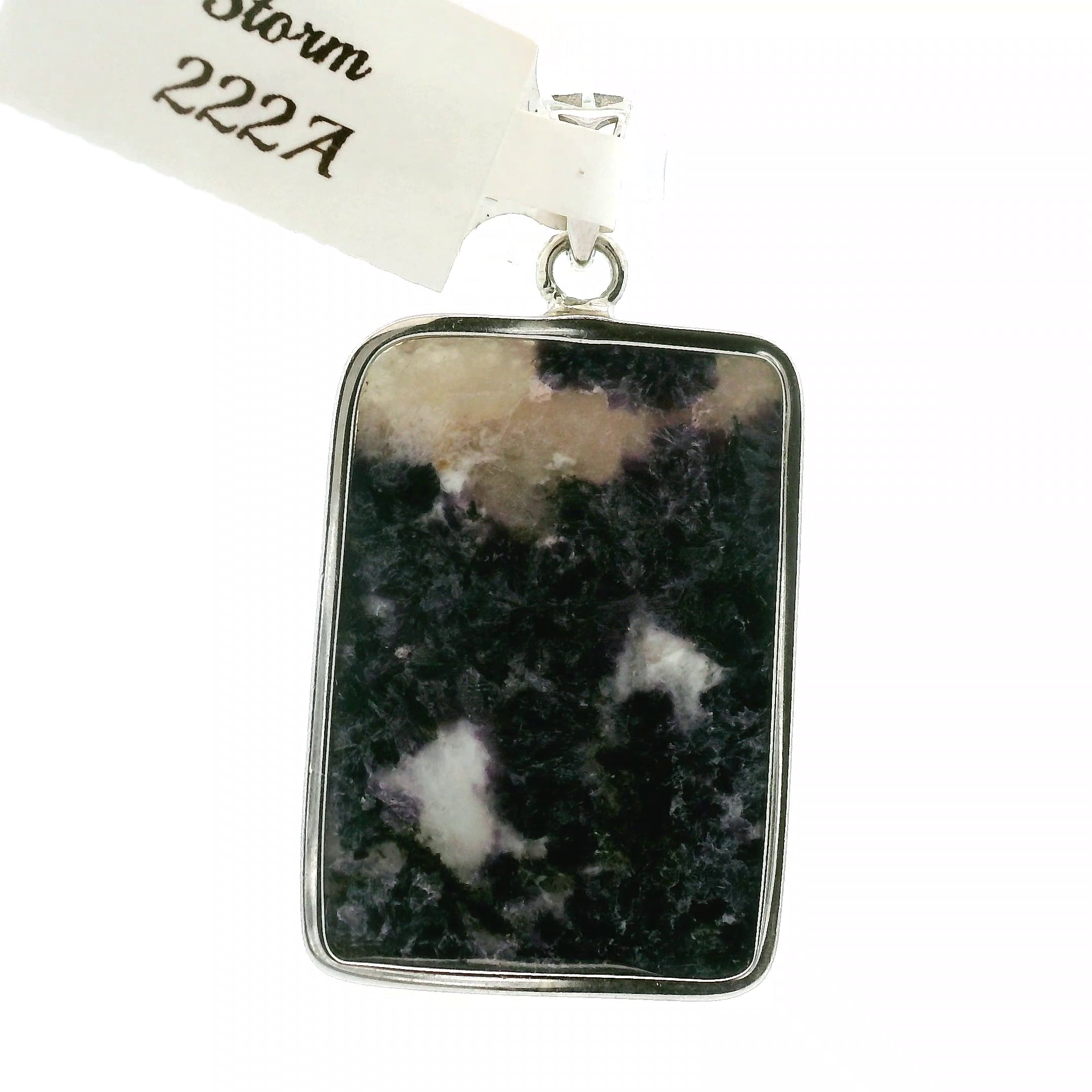 Storm Euphoralite Pendant 925 Silver for Strong Support and Relief for Any Situation