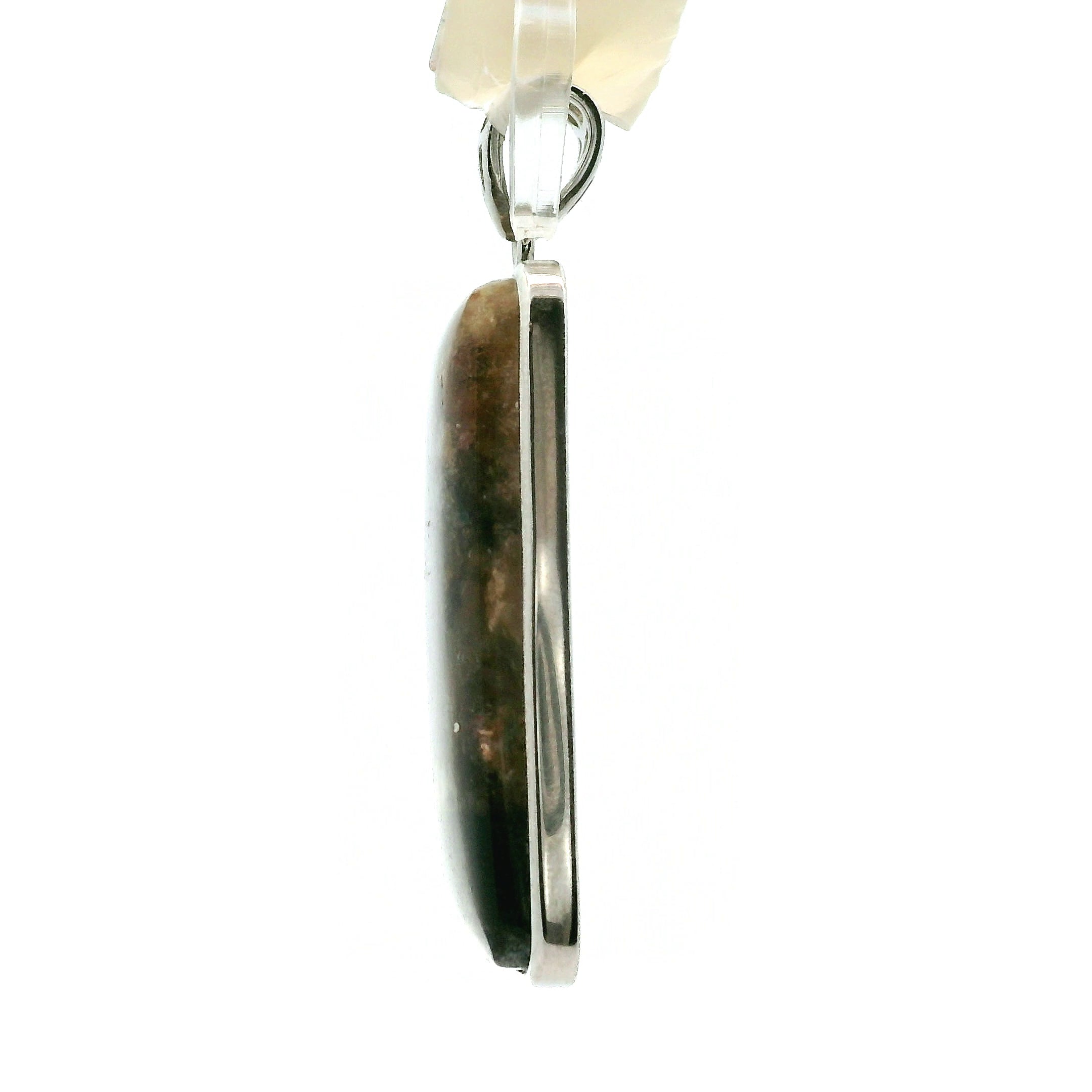 Pangea Euphoralite Pendant .925 Silver for Connecting with the Earth and Healing Knowledge from Ancestors