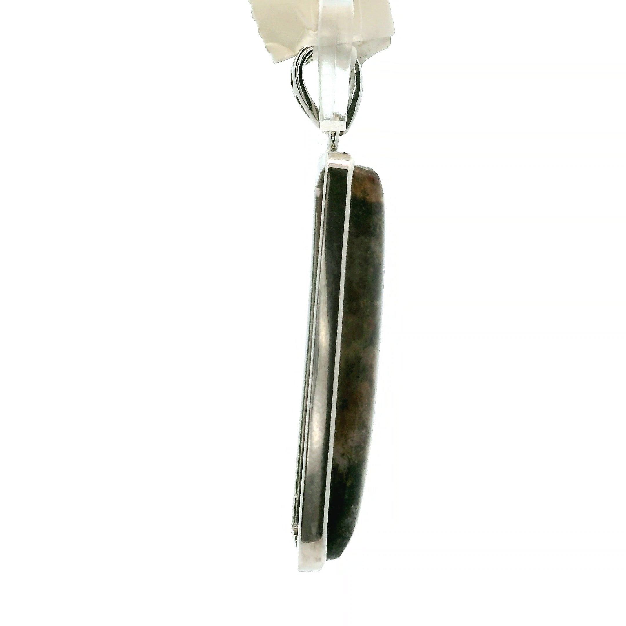 Pangea Euphoralite Pendant .925 Silver for Connecting with the Earth and Healing Knowledge from Ancestors