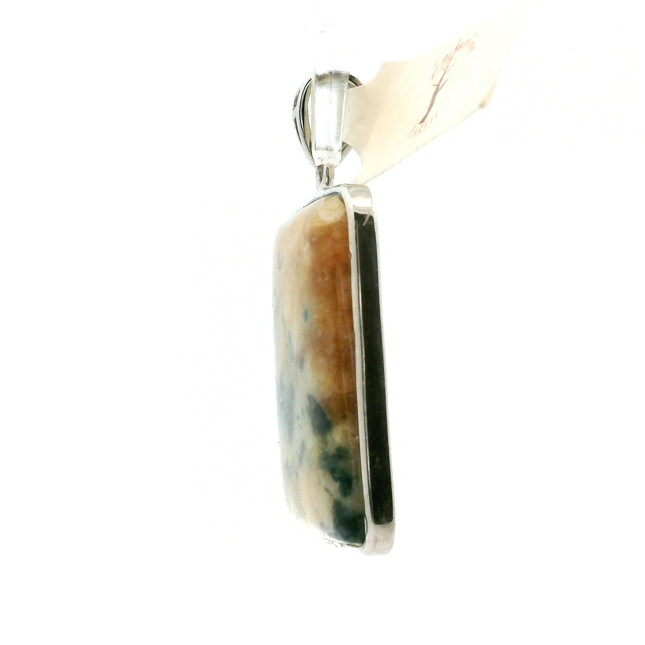 Exotic Euphoralite Pendant 925 Silver for Awareness, Confidence, Peace and Power