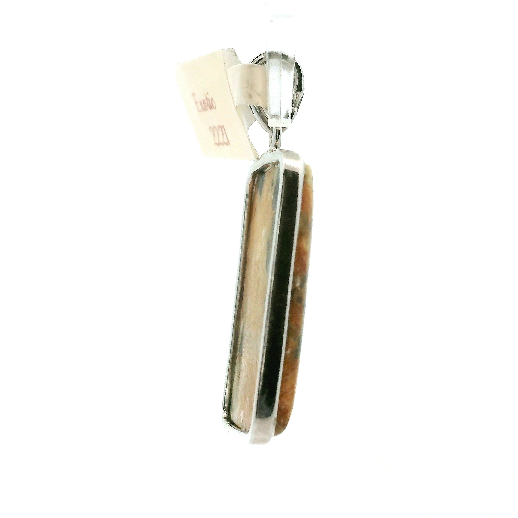 Exotic Euphoralite Pendant 925 Silver for Awareness, Confidence, Peace and Power