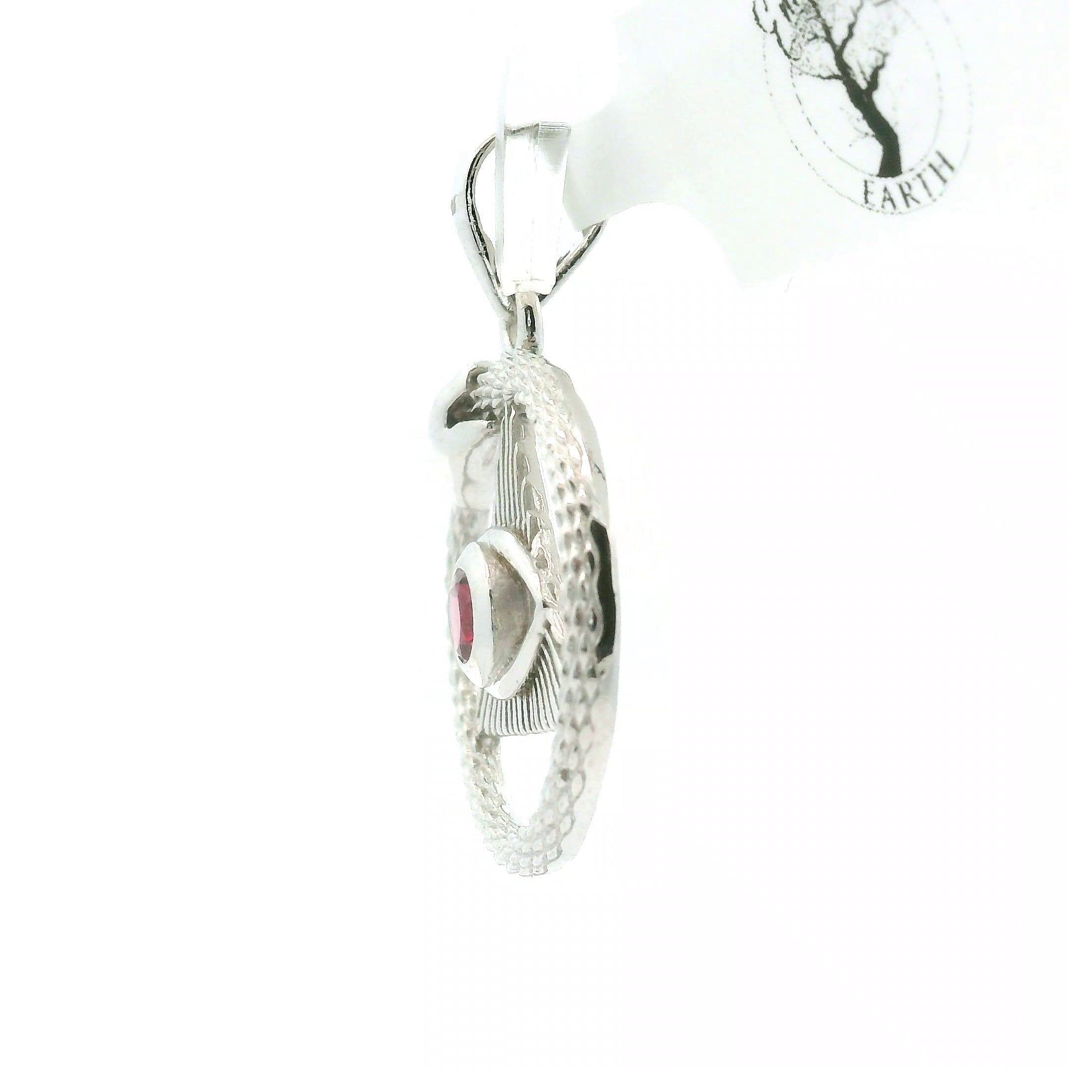 All-Seeing Eye and Ourboros Pendants .925 Silver for Balancing and Alignment
