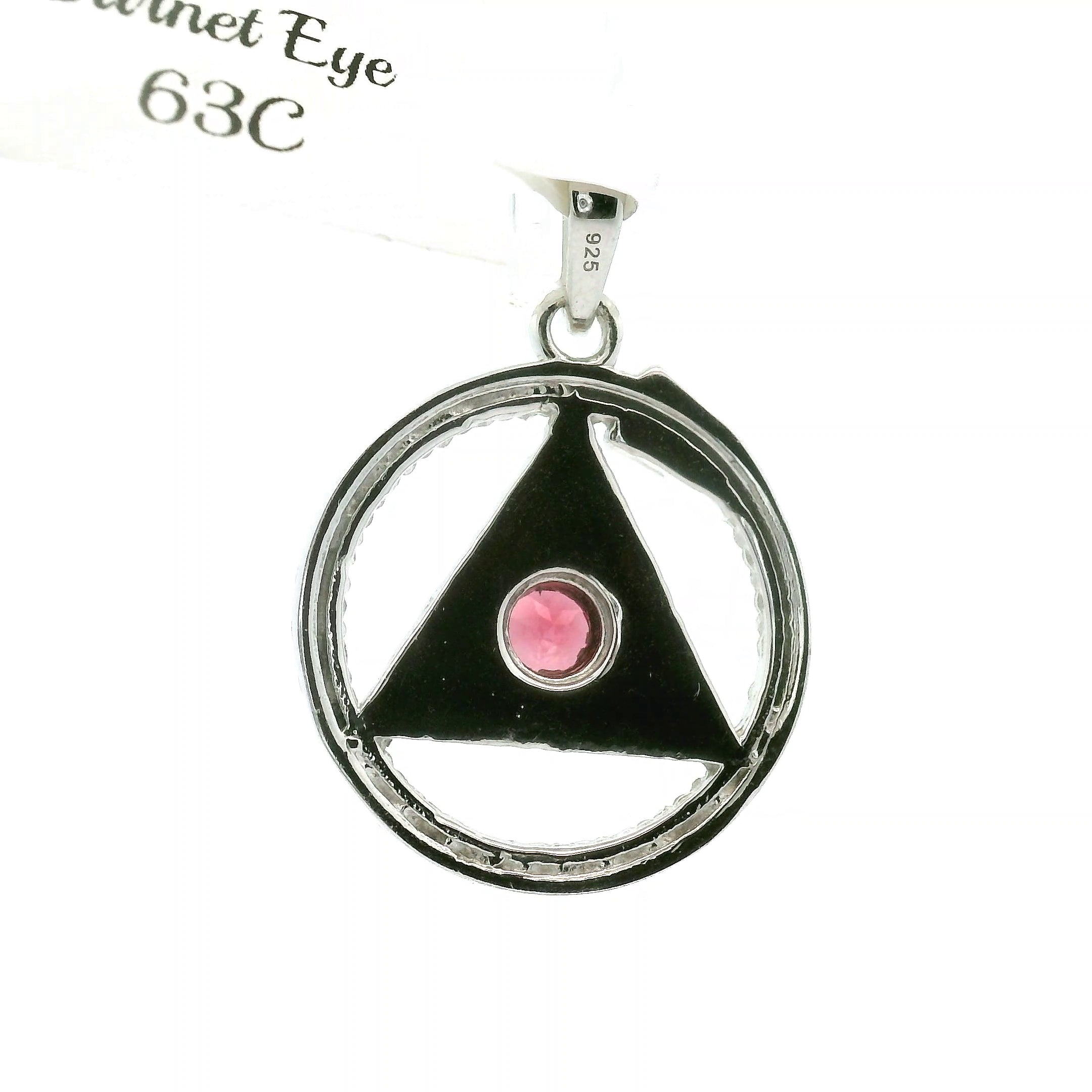 All-Seeing Eye and Ourboros Pendants .925 Silver for Balancing and Alignment