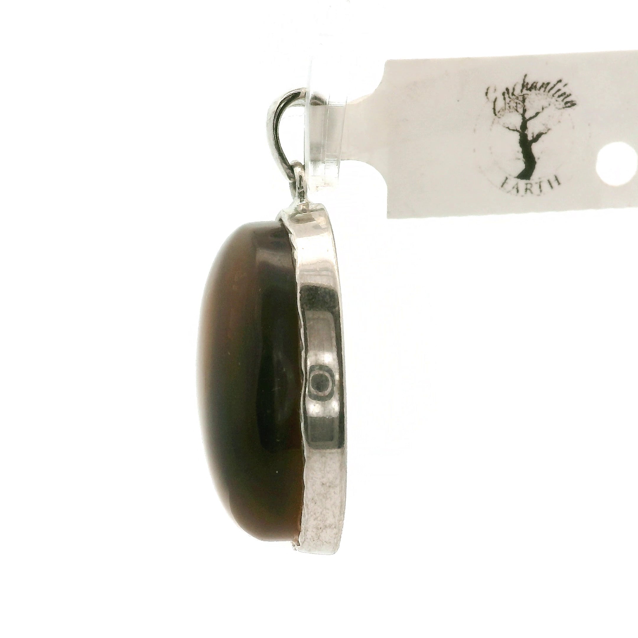 Black Moonstone Pendant .925 Silver for Creation, Divine Feminine, & Manifestation