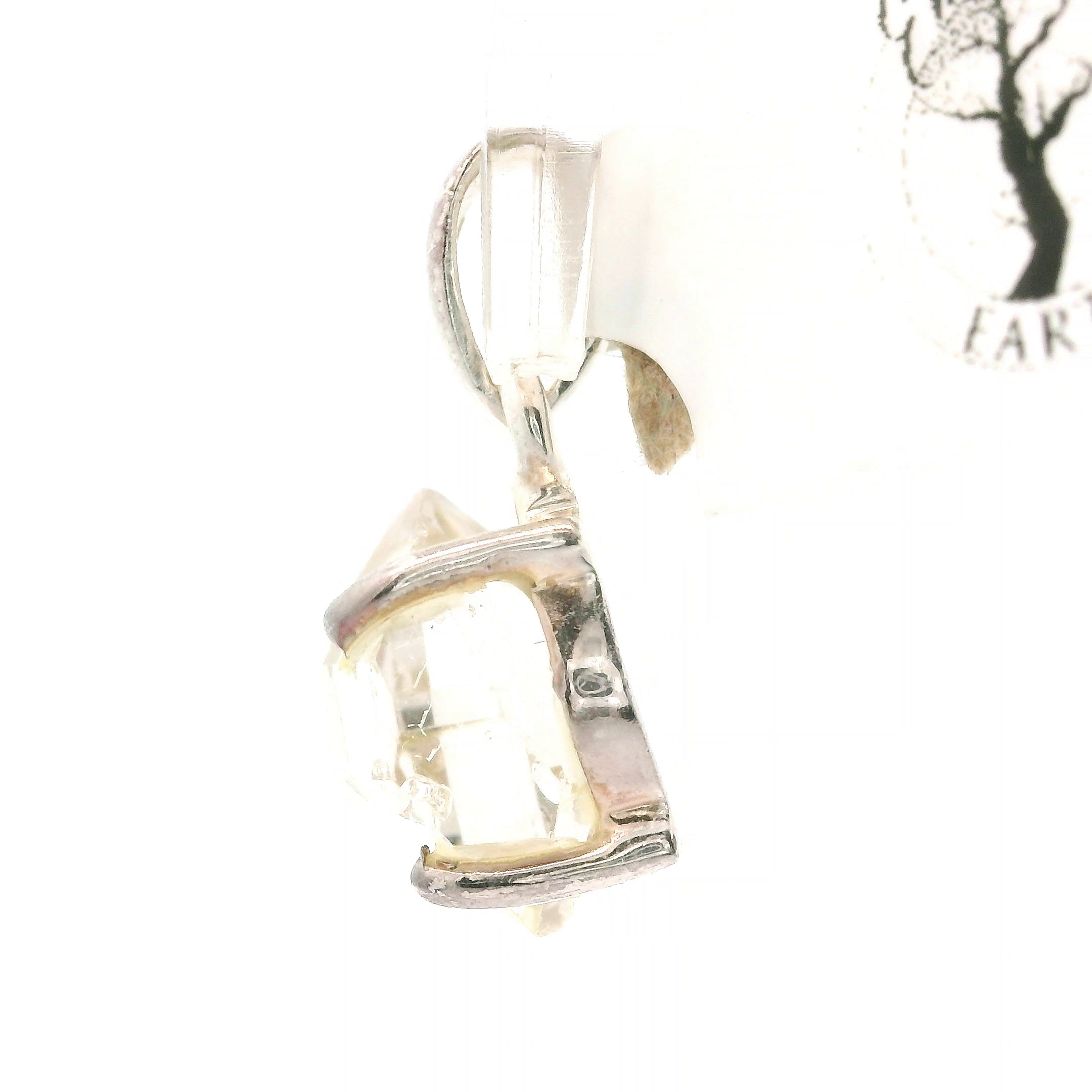 Pakimer Raw Pendant (High Quality) .925 Silver for Amplifying Intentions and Clearing Energy