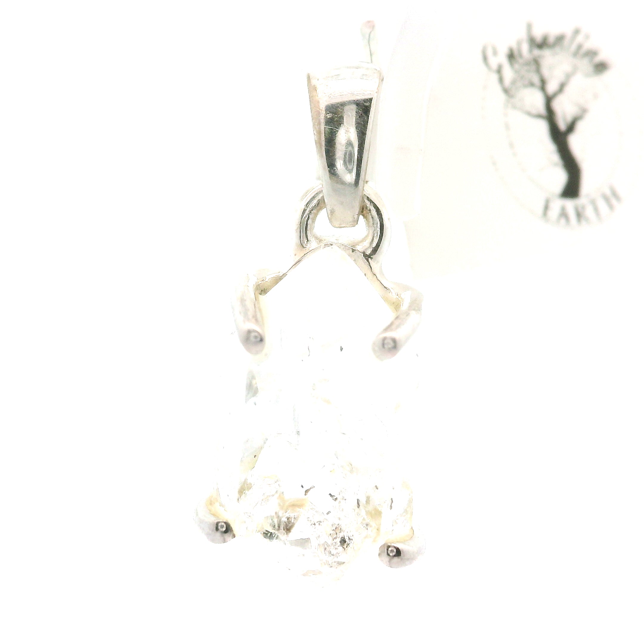 Pakimer Raw Pendant (High Quality) .925 Silver for Amplifying Intentions and Clearing Energy